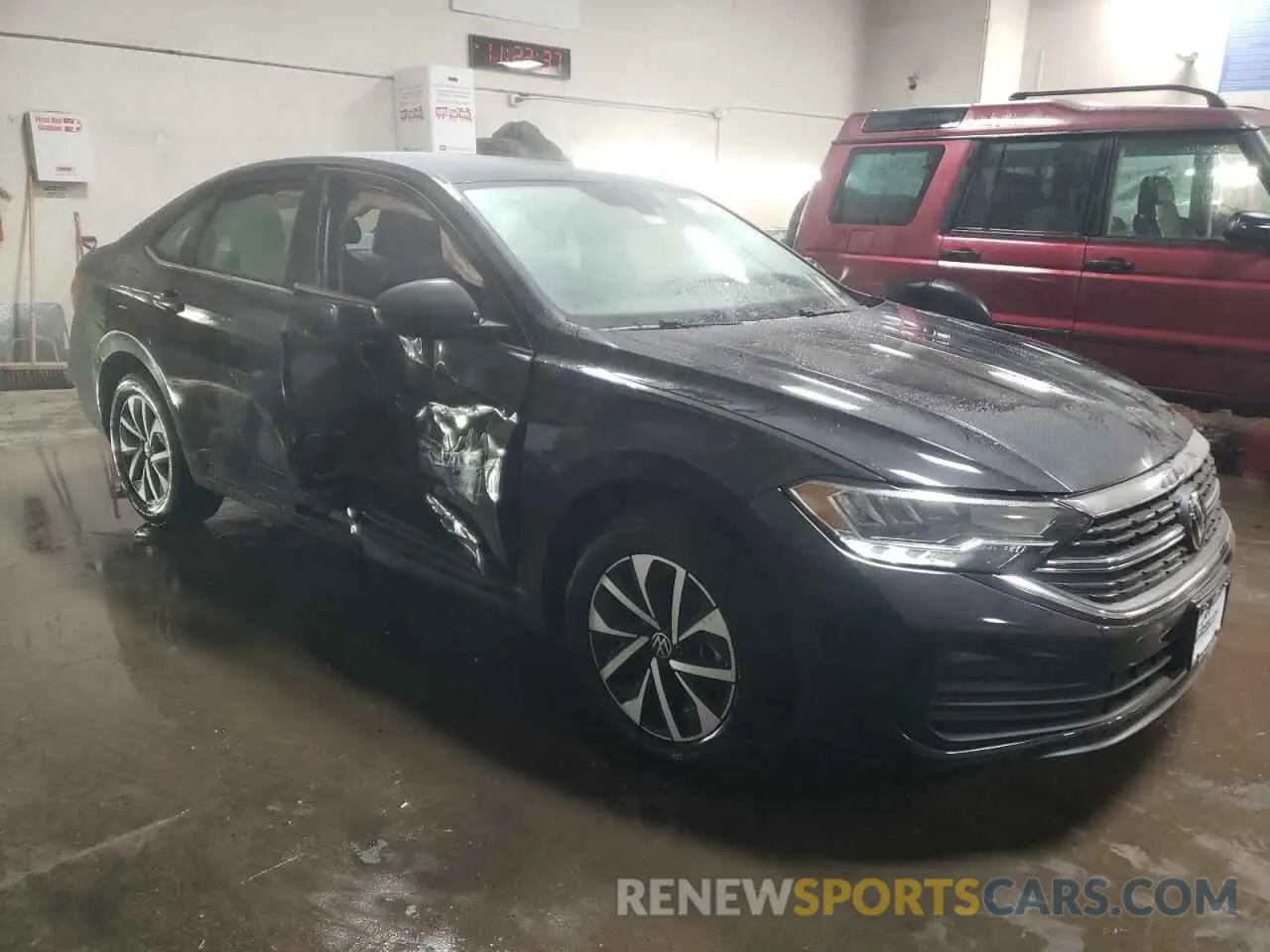 4 Photograph of a damaged car 3VW5M7BU2RM075082 VOLKSWAGEN JETTA 2024