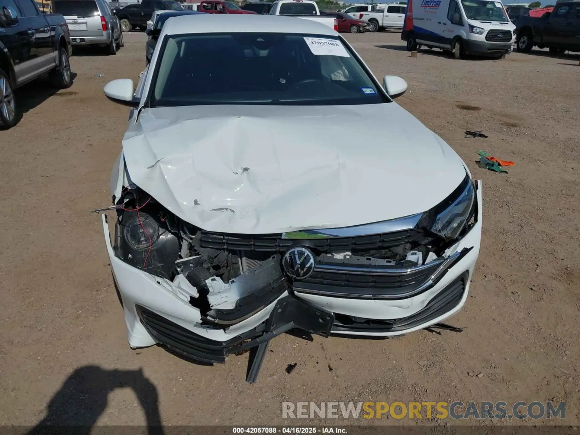 6 Photograph of a damaged car 3VW5M7BU3RM095504 VOLKSWAGEN JETTA 2024