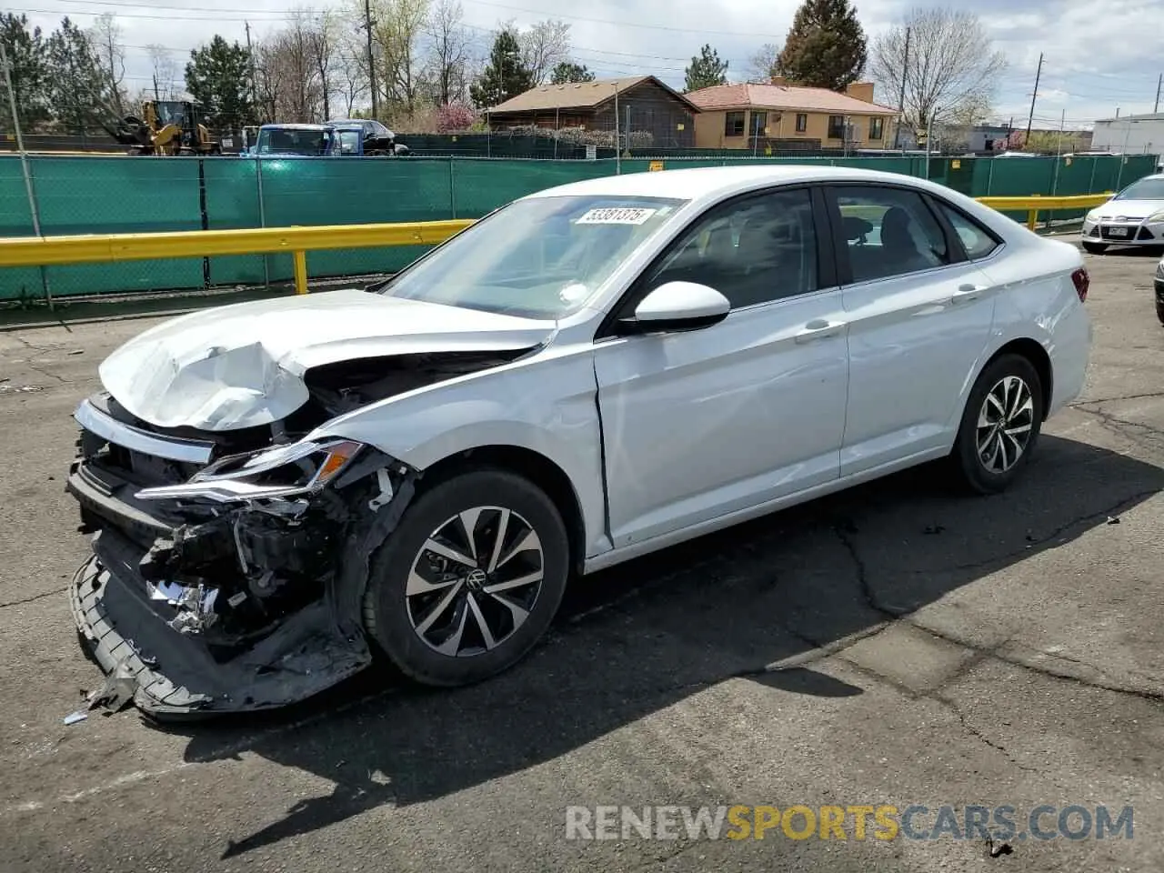 1 Photograph of a damaged car 3VW5M7BU4RM036462 VOLKSWAGEN JETTA 2024