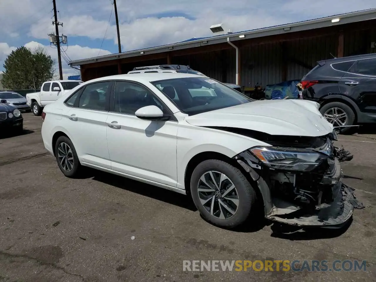 4 Photograph of a damaged car 3VW5M7BU4RM036462 VOLKSWAGEN JETTA 2024