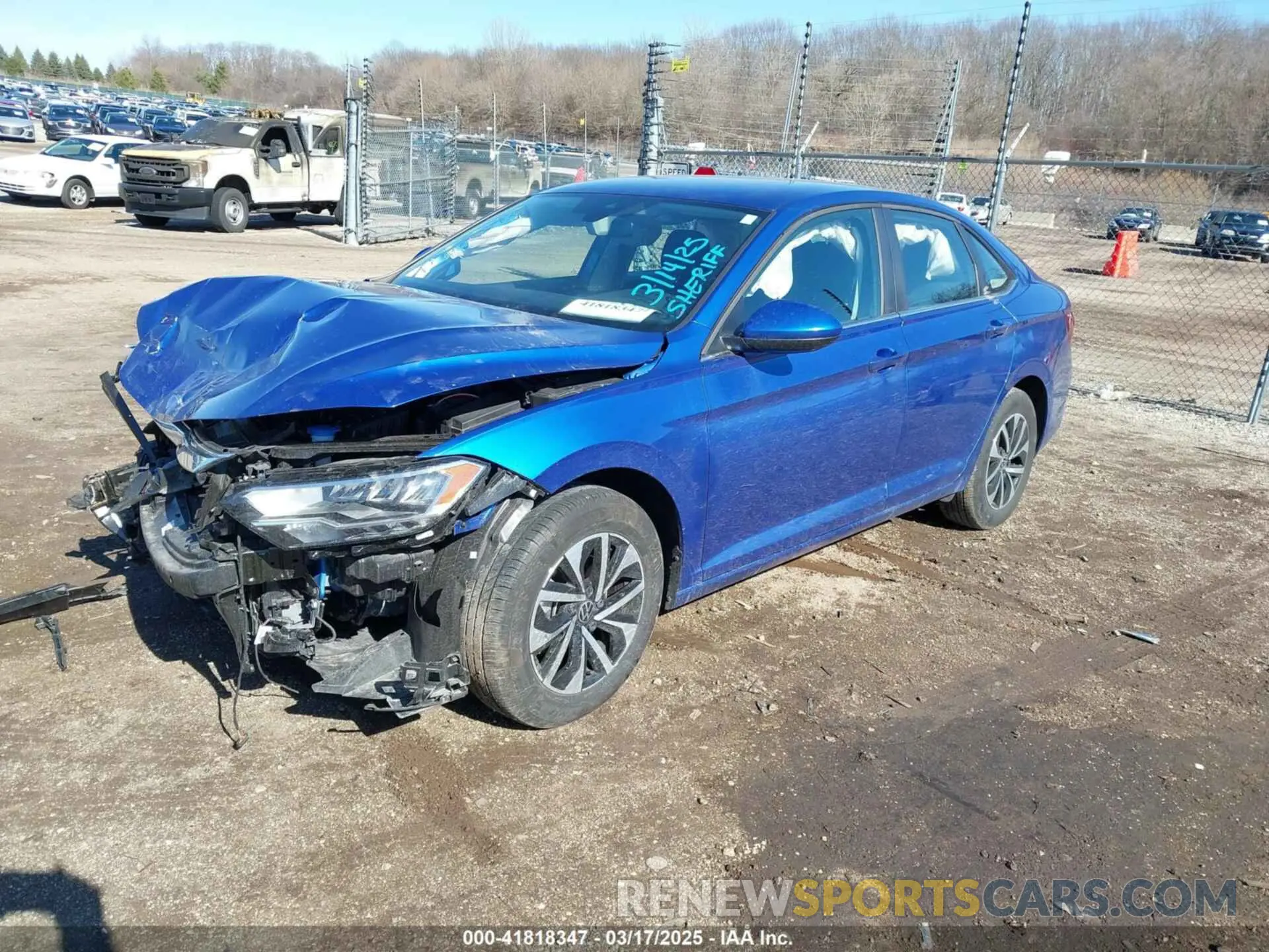 2 Photograph of a damaged car 3VW5M7BU4RM037238 VOLKSWAGEN JETTA 2024