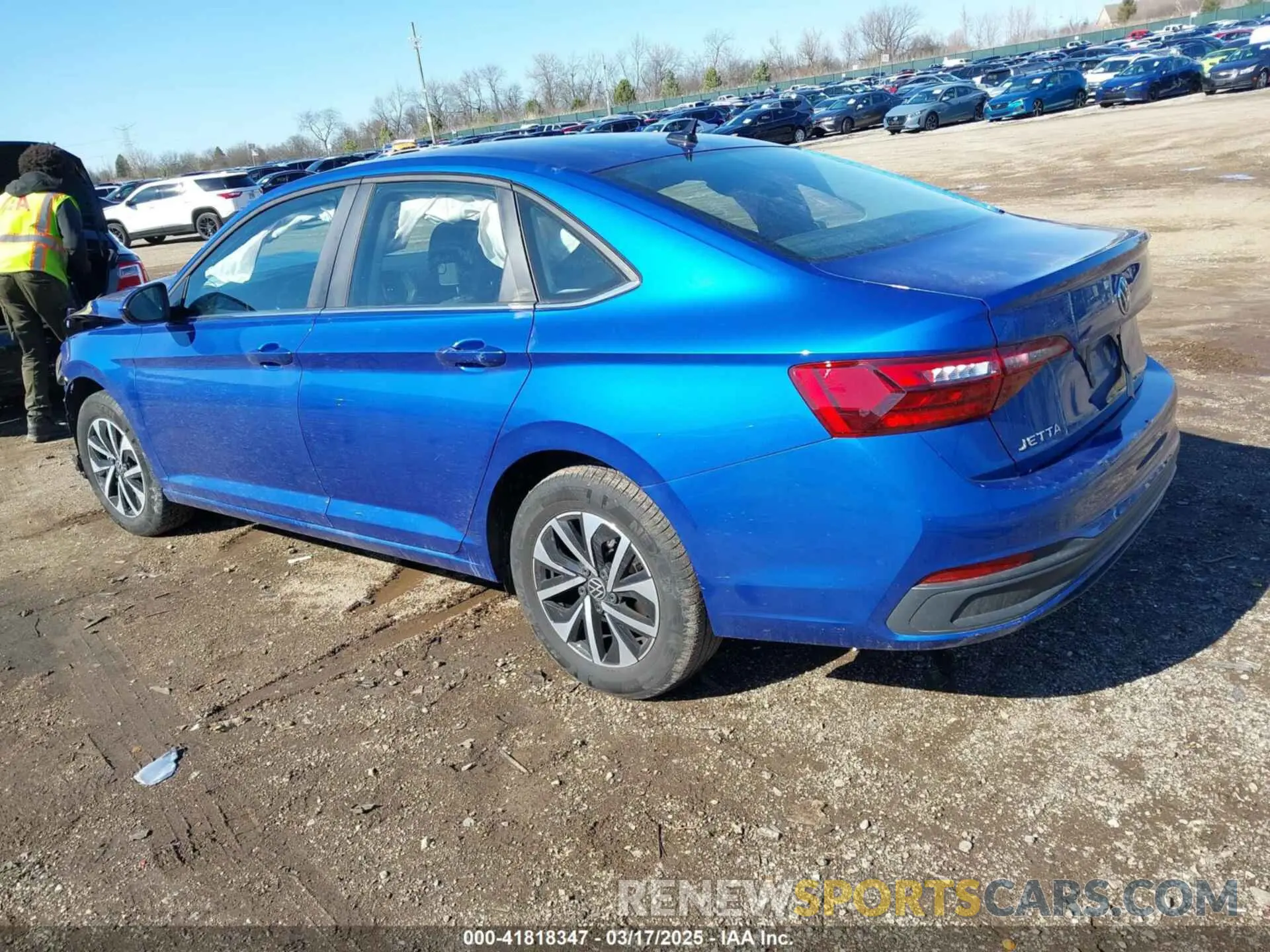 3 Photograph of a damaged car 3VW5M7BU4RM037238 VOLKSWAGEN JETTA 2024