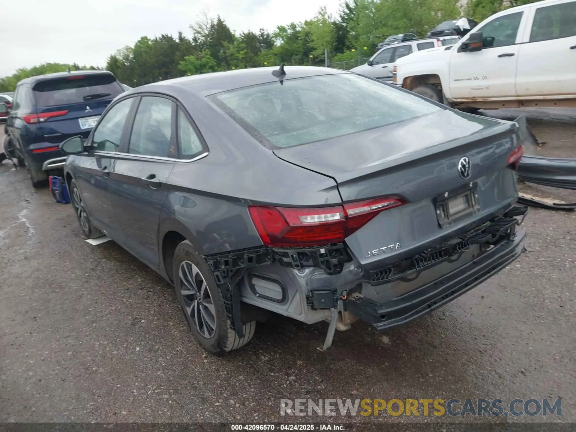 3 Photograph of a damaged car 3VW5M7BU5RM044604 VOLKSWAGEN JETTA 2024