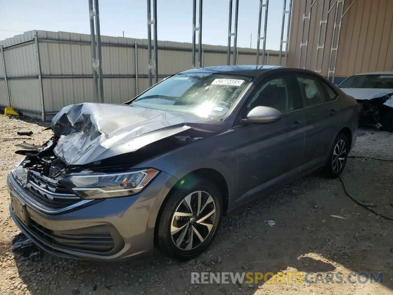 1 Photograph of a damaged car 3VW5M7BU6RM041730 VOLKSWAGEN JETTA 2024