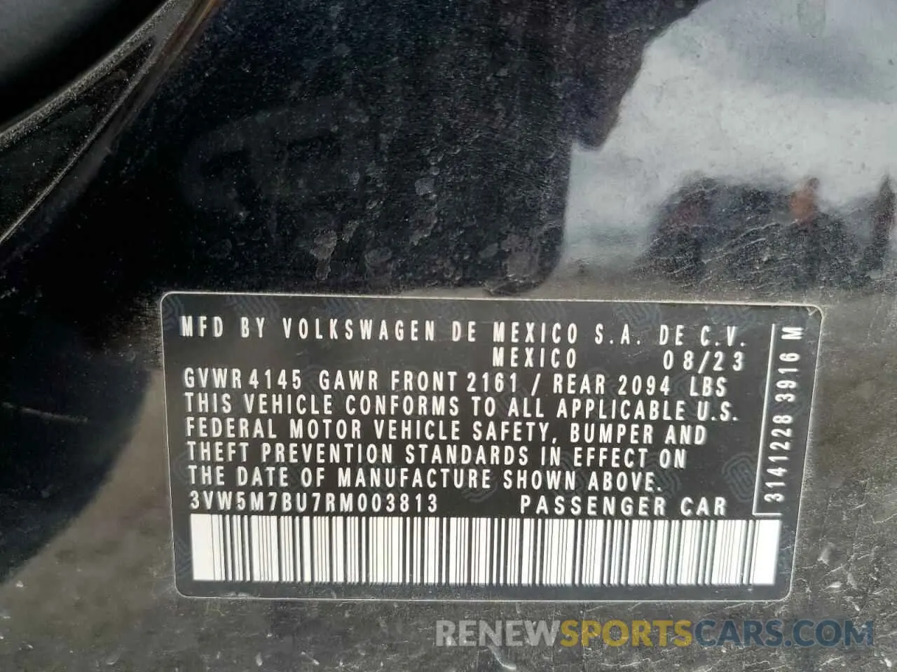12 Photograph of a damaged car 3VW5M7BU7RM003813 VOLKSWAGEN JETTA 2024