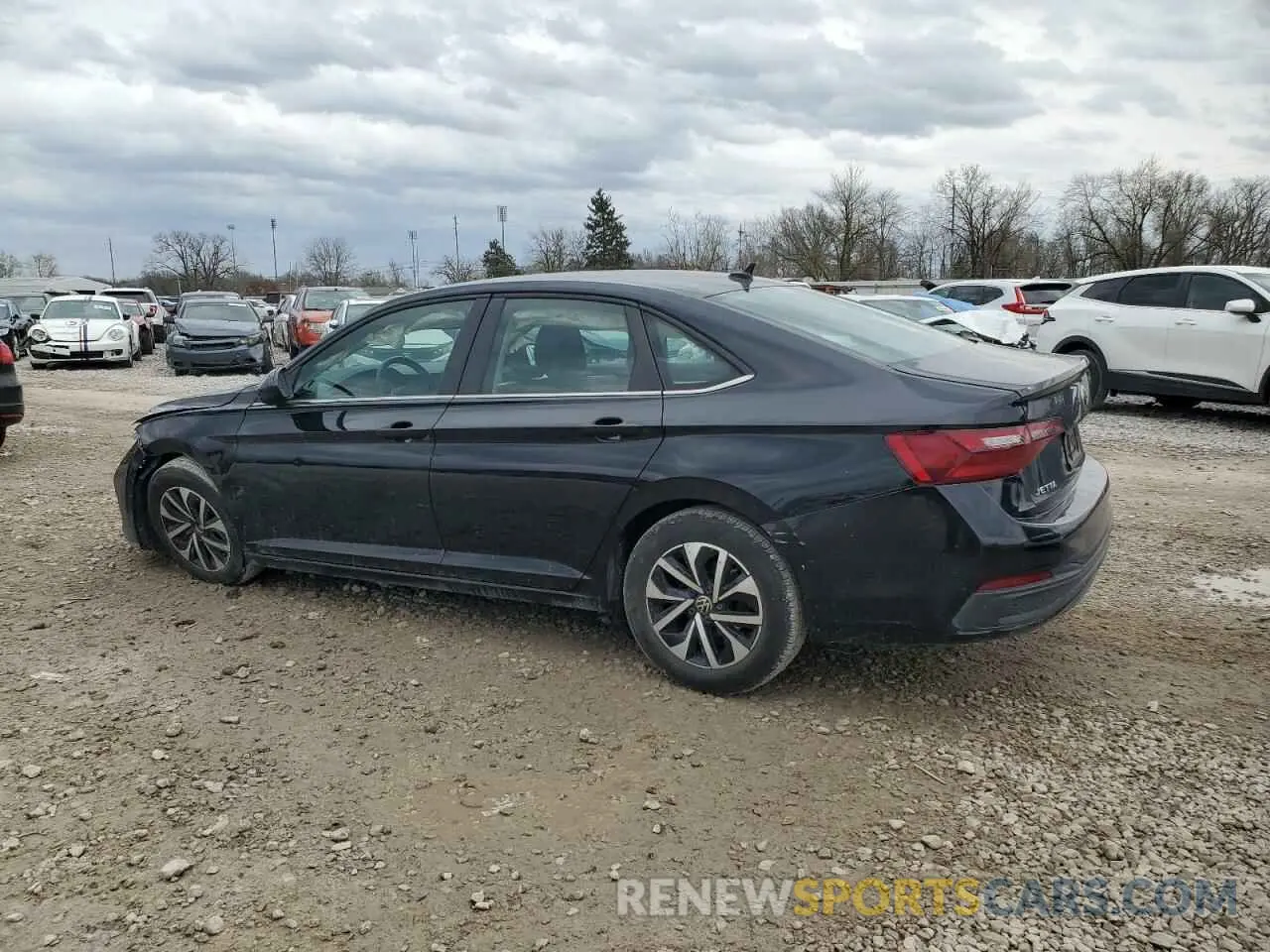2 Photograph of a damaged car 3VW5M7BU7RM003813 VOLKSWAGEN JETTA 2024