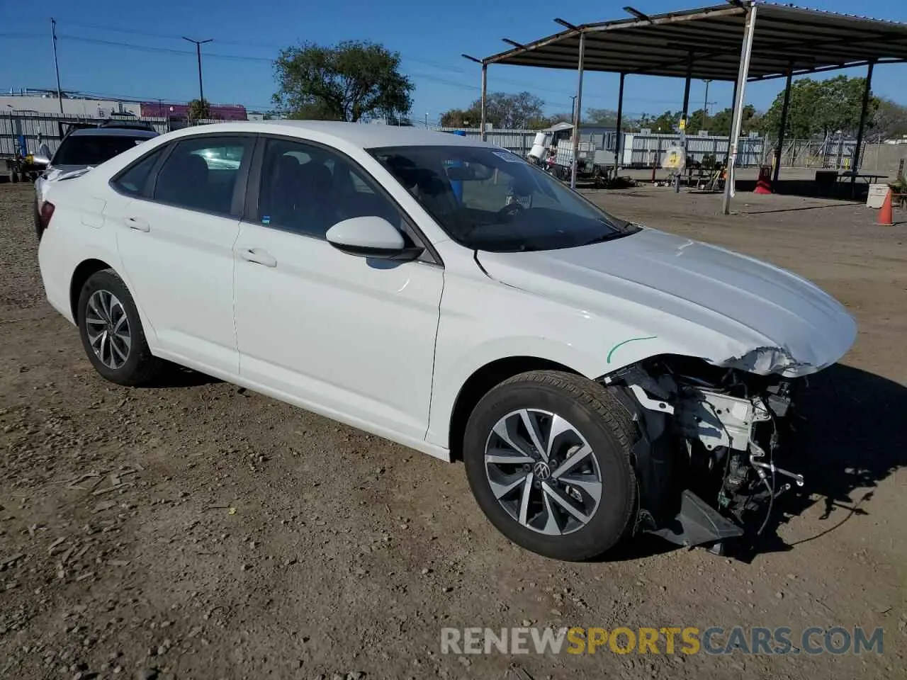 4 Photograph of a damaged car 3VW5M7BU7RM018778 VOLKSWAGEN JETTA 2024
