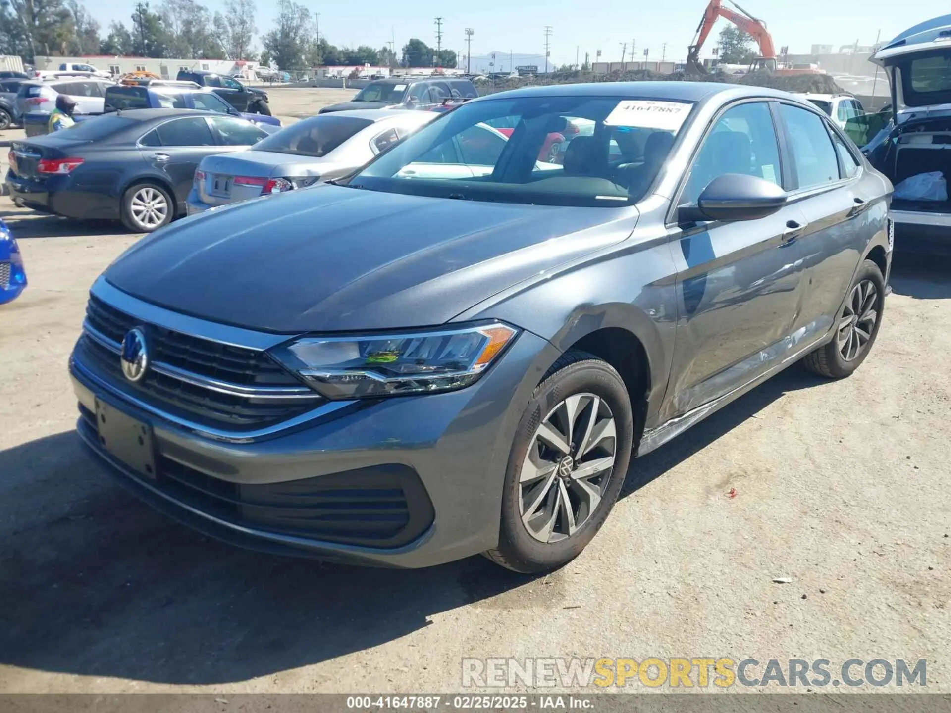 2 Photograph of a damaged car 3VW5M7BU7RM073795 VOLKSWAGEN JETTA 2024