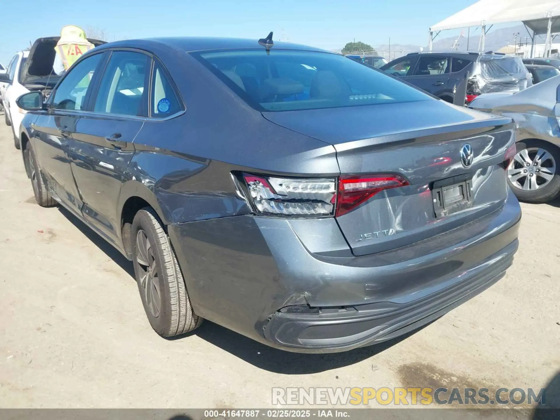 3 Photograph of a damaged car 3VW5M7BU7RM073795 VOLKSWAGEN JETTA 2024