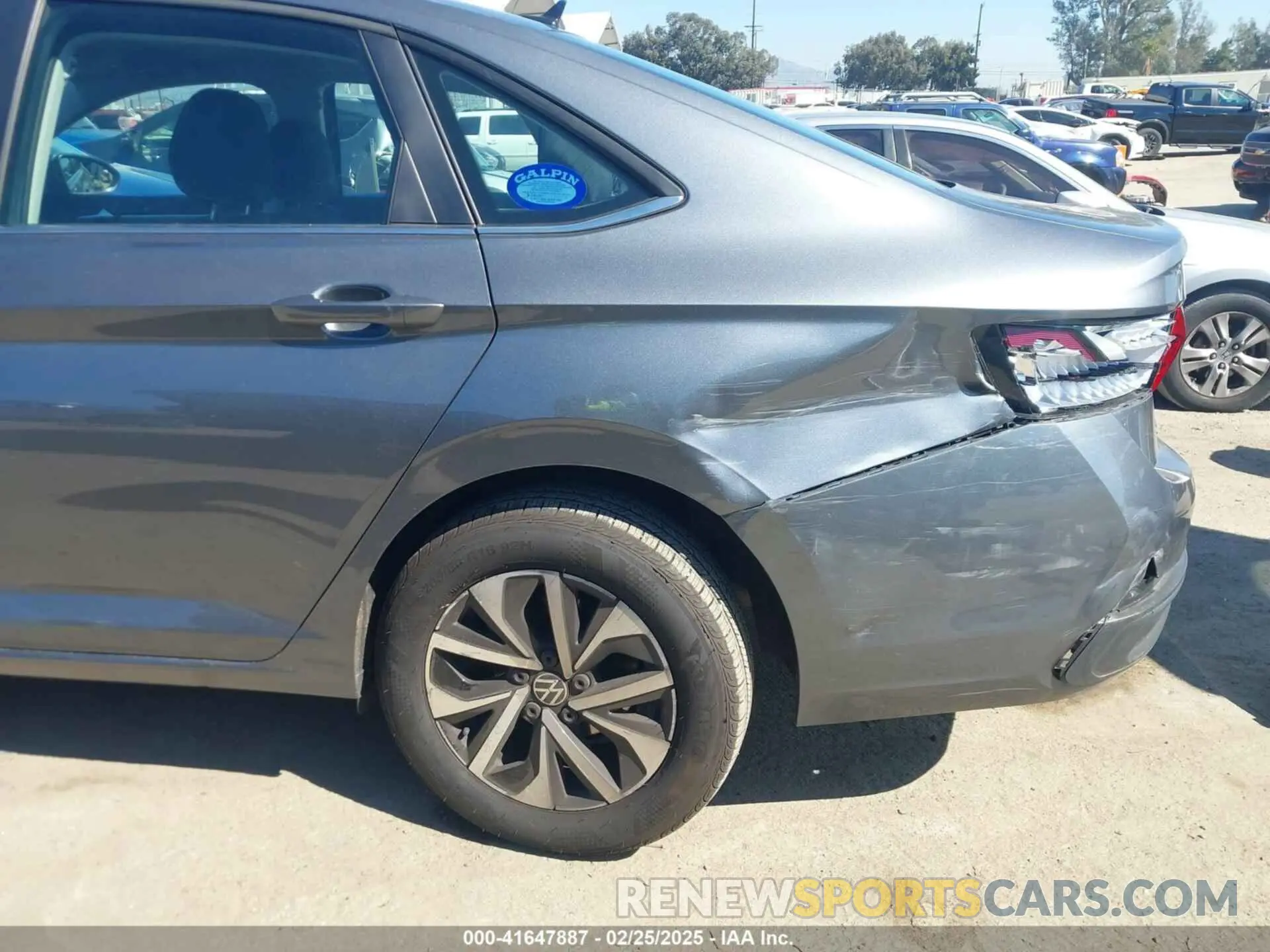 6 Photograph of a damaged car 3VW5M7BU7RM073795 VOLKSWAGEN JETTA 2024