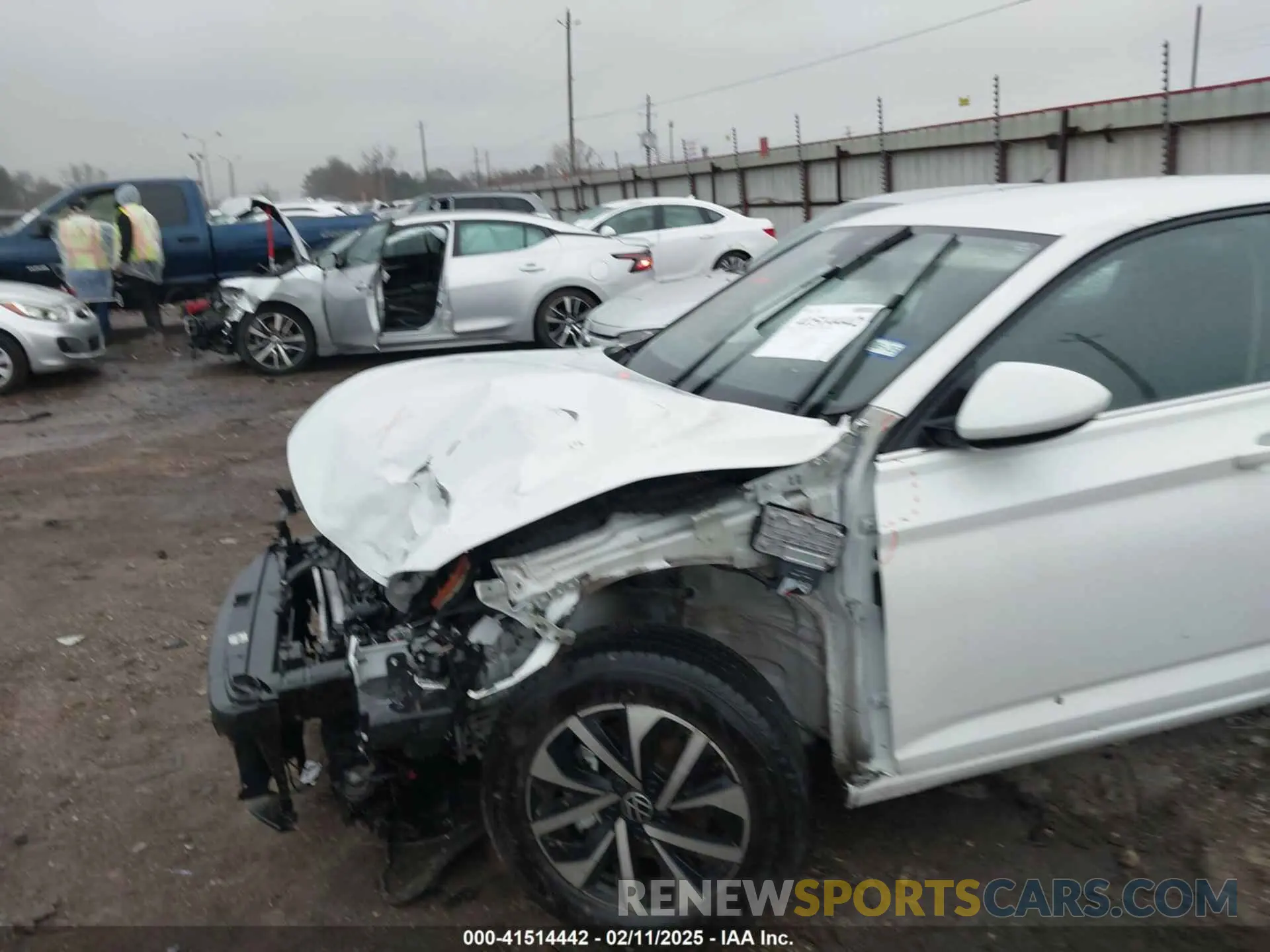 6 Photograph of a damaged car 3VW5M7BU7RM095490 VOLKSWAGEN JETTA 2024