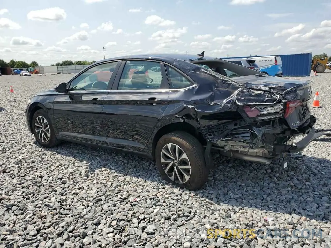 2 Photograph of a damaged car 3VW5M7BU8RM063986 VOLKSWAGEN JETTA 2024