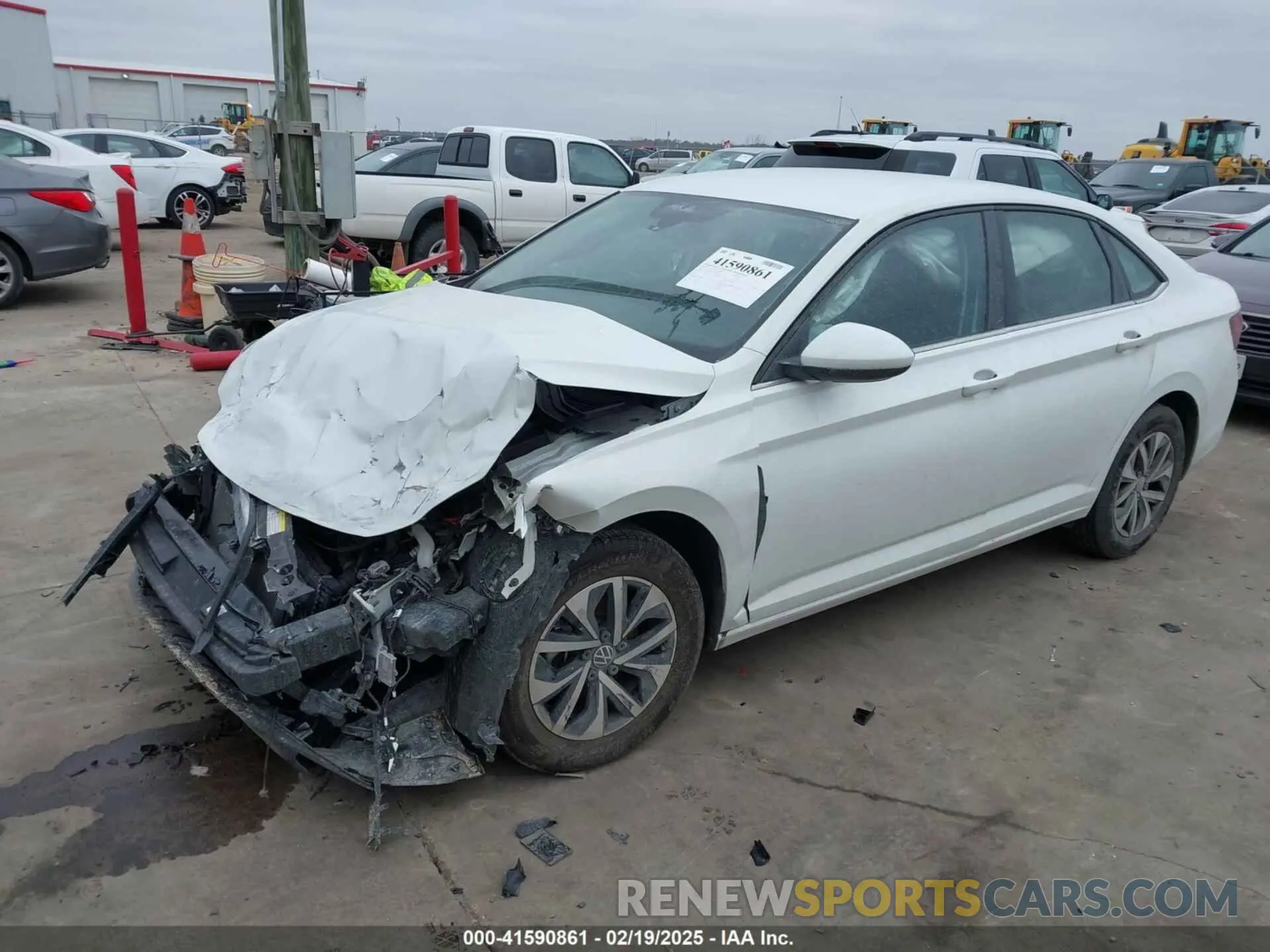 2 Photograph of a damaged car 3VW5M7BU8RM101569 VOLKSWAGEN JETTA 2024