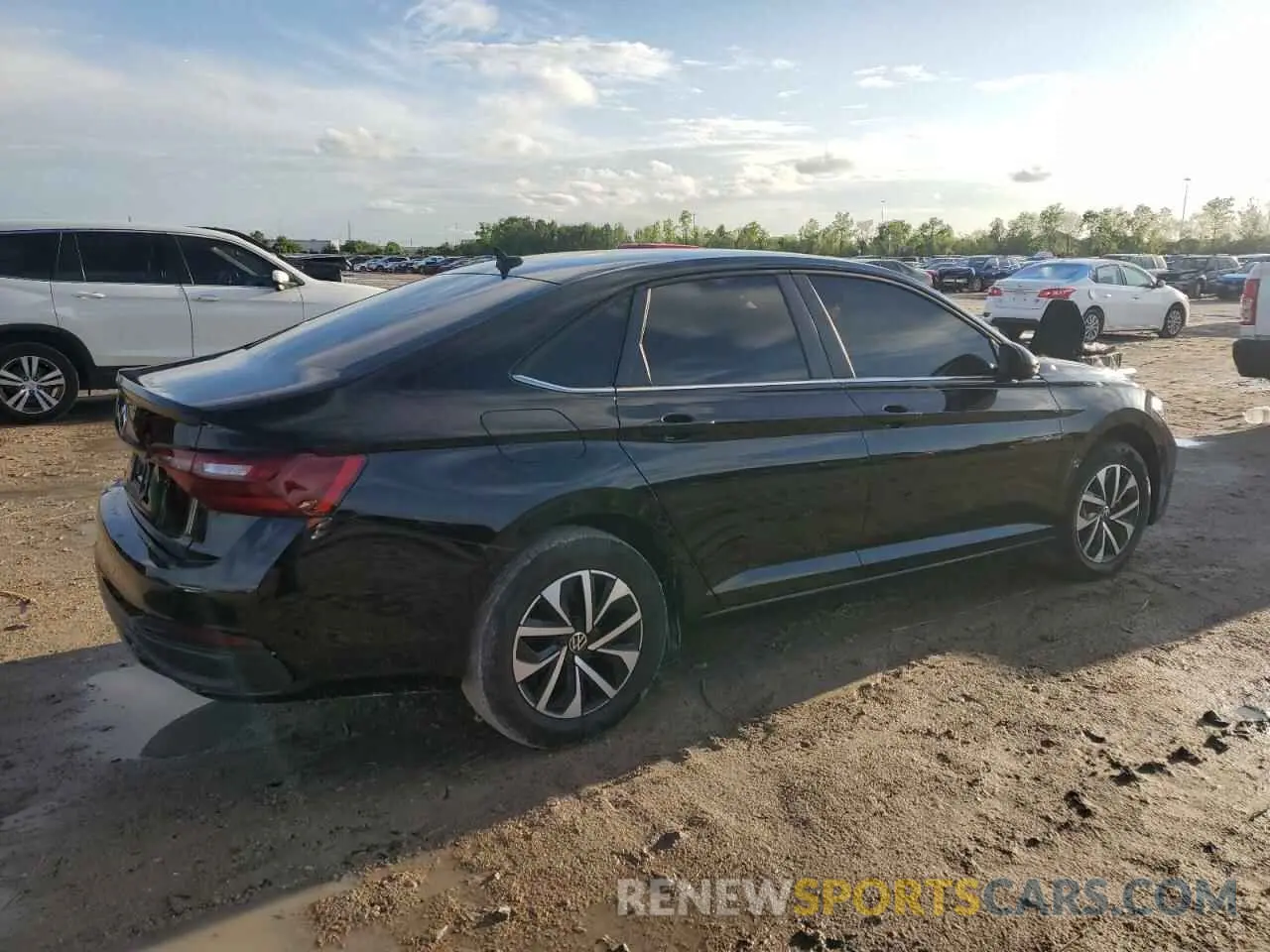 3 Photograph of a damaged car 3VW5M7BU9RM011119 VOLKSWAGEN JETTA 2024