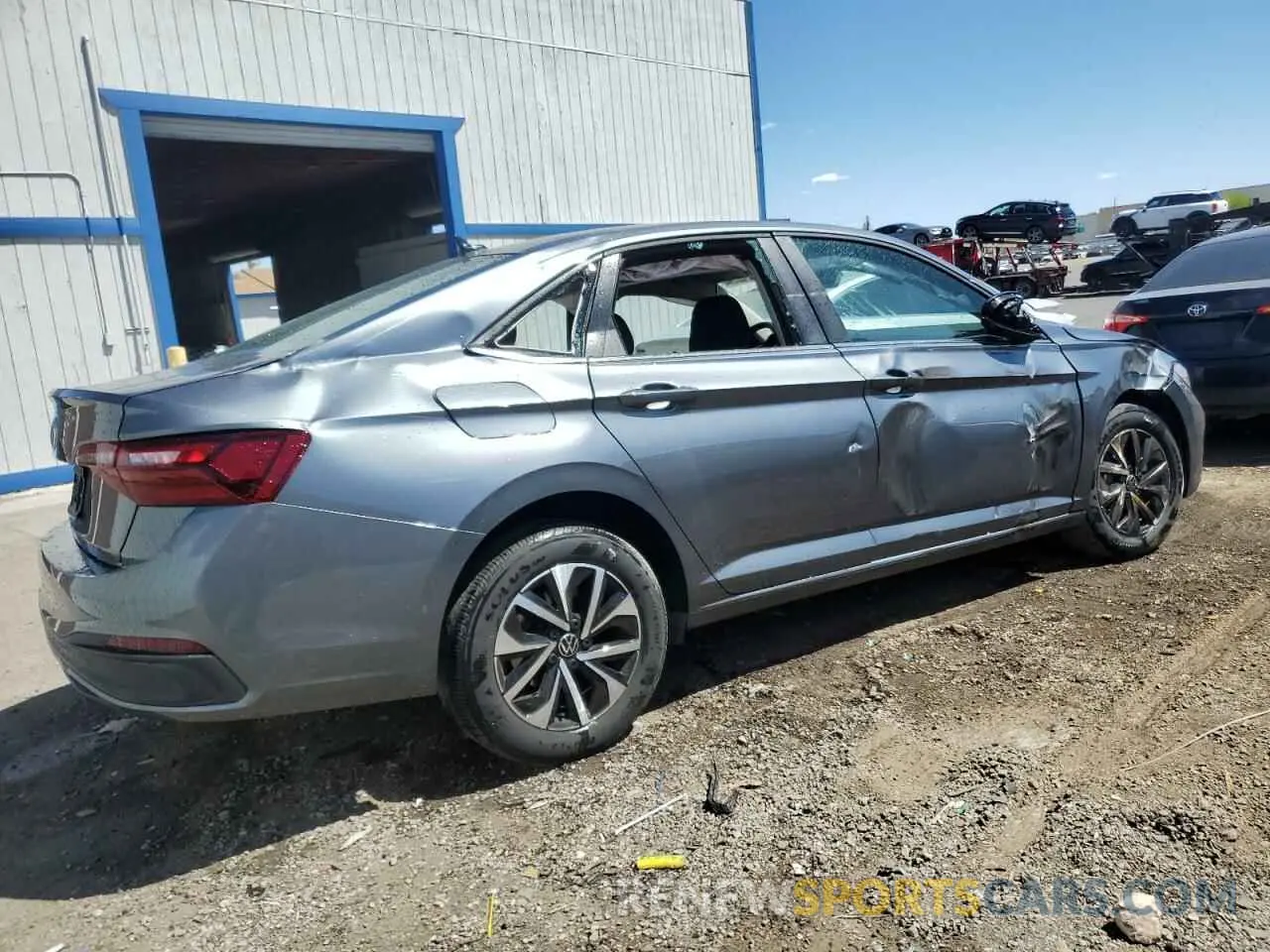 3 Photograph of a damaged car 3VW5M7BU9RM089657 VOLKSWAGEN JETTA 2024