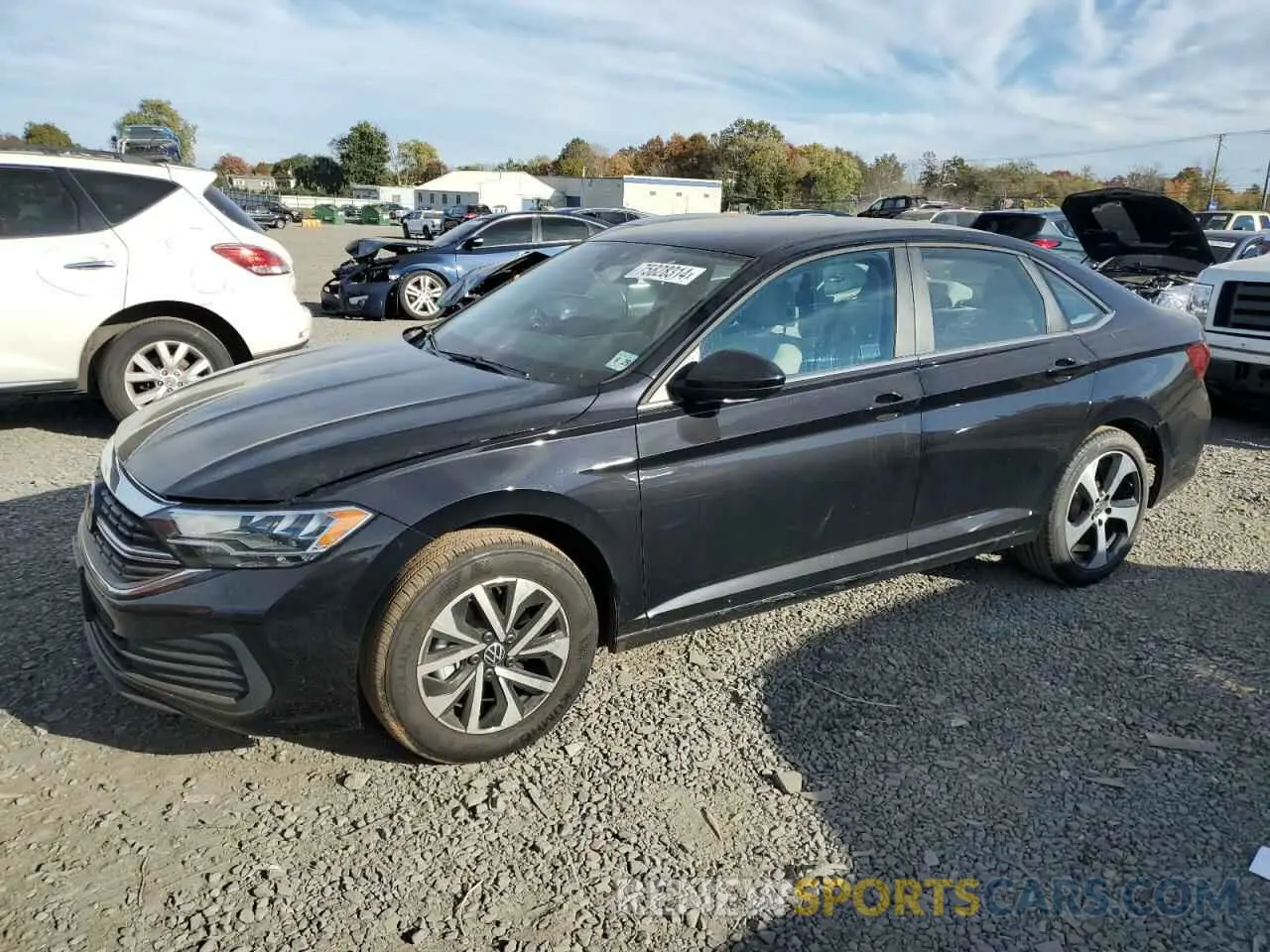 1 Photograph of a damaged car 3VW5M7BU9RM095166 VOLKSWAGEN JETTA 2024