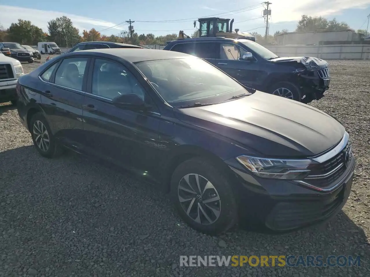 4 Photograph of a damaged car 3VW5M7BU9RM095166 VOLKSWAGEN JETTA 2024