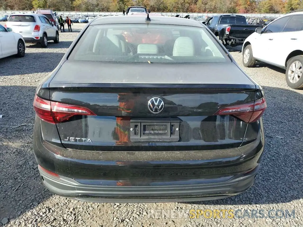 6 Photograph of a damaged car 3VW5M7BU9RM095166 VOLKSWAGEN JETTA 2024