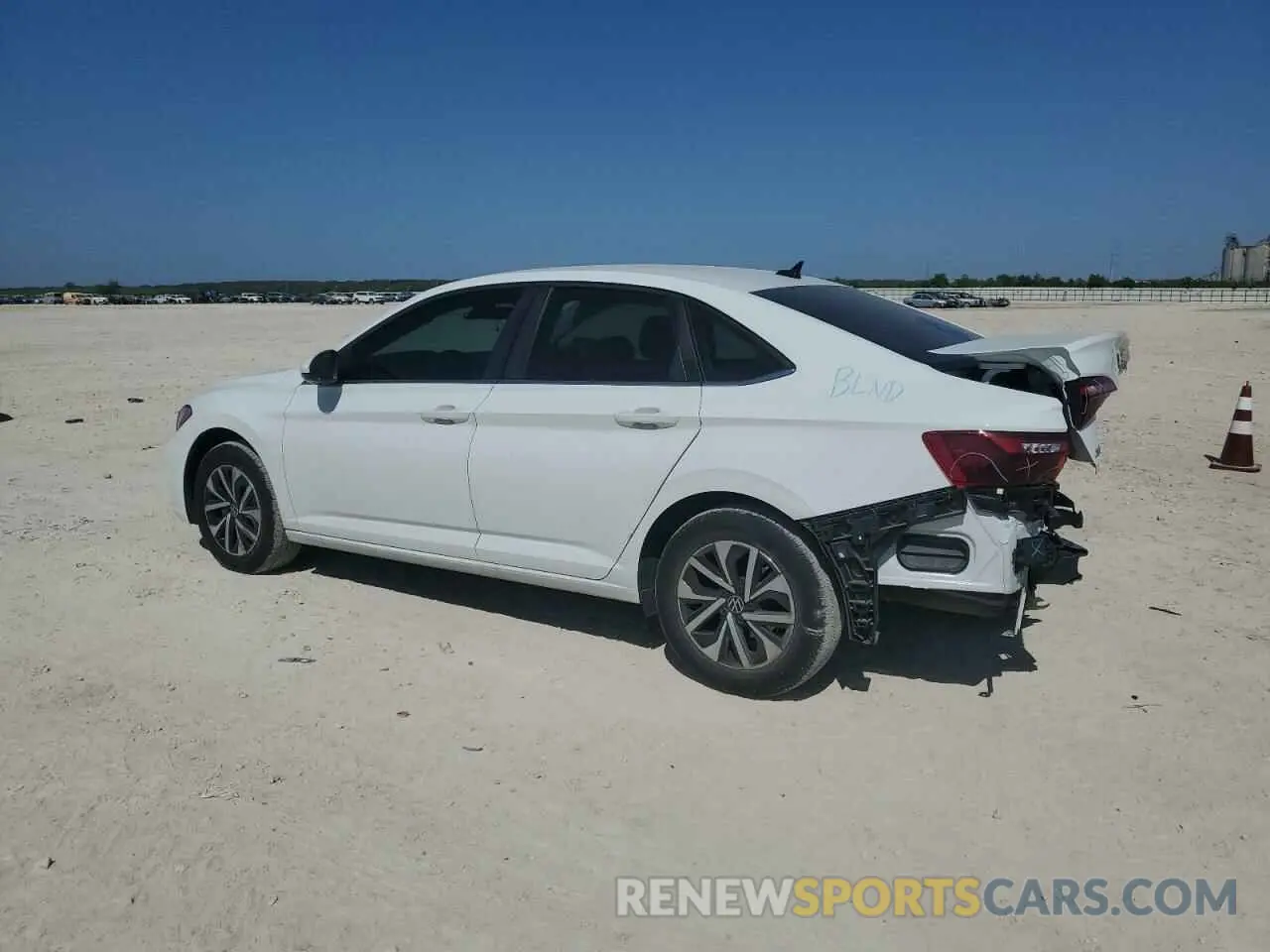 2 Photograph of a damaged car 3VW5M7BUXRM095273 VOLKSWAGEN JETTA 2024