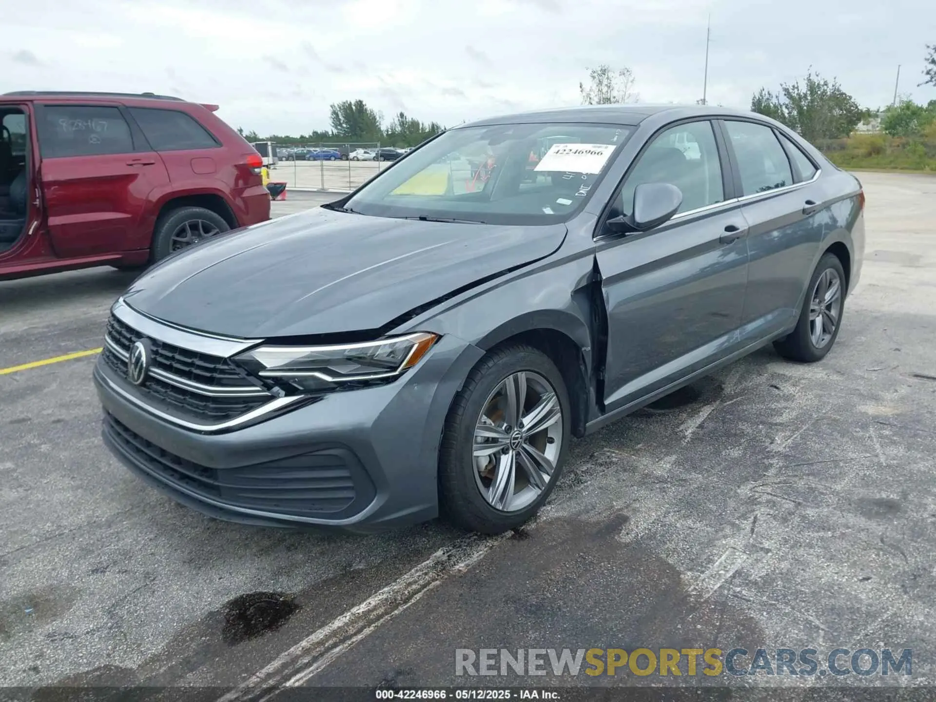 2 Photograph of a damaged car 3VW7M7BU0RM014287 VOLKSWAGEN JETTA 2024