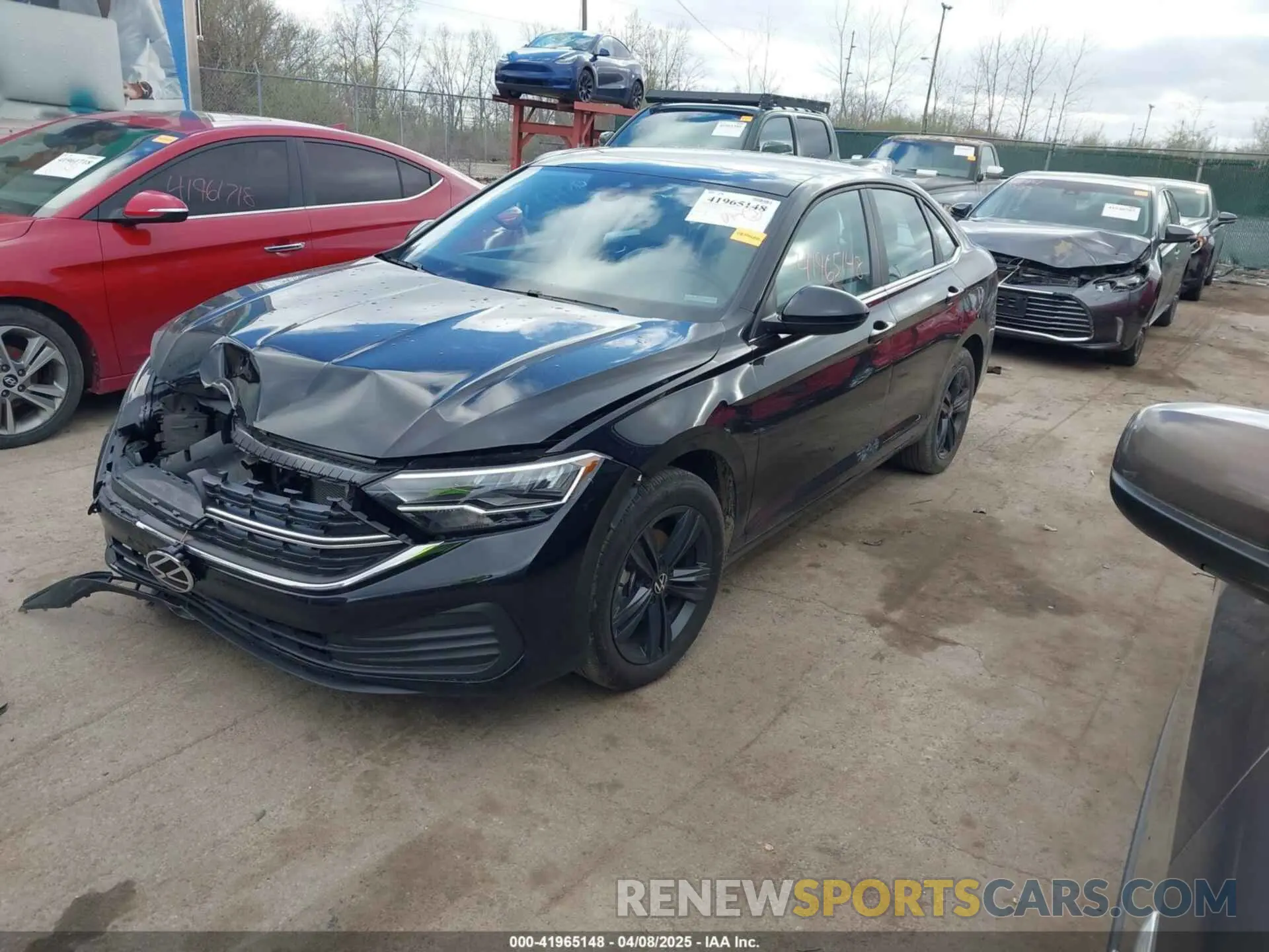 2 Photograph of a damaged car 3VW7M7BU0RM040274 VOLKSWAGEN JETTA 2024