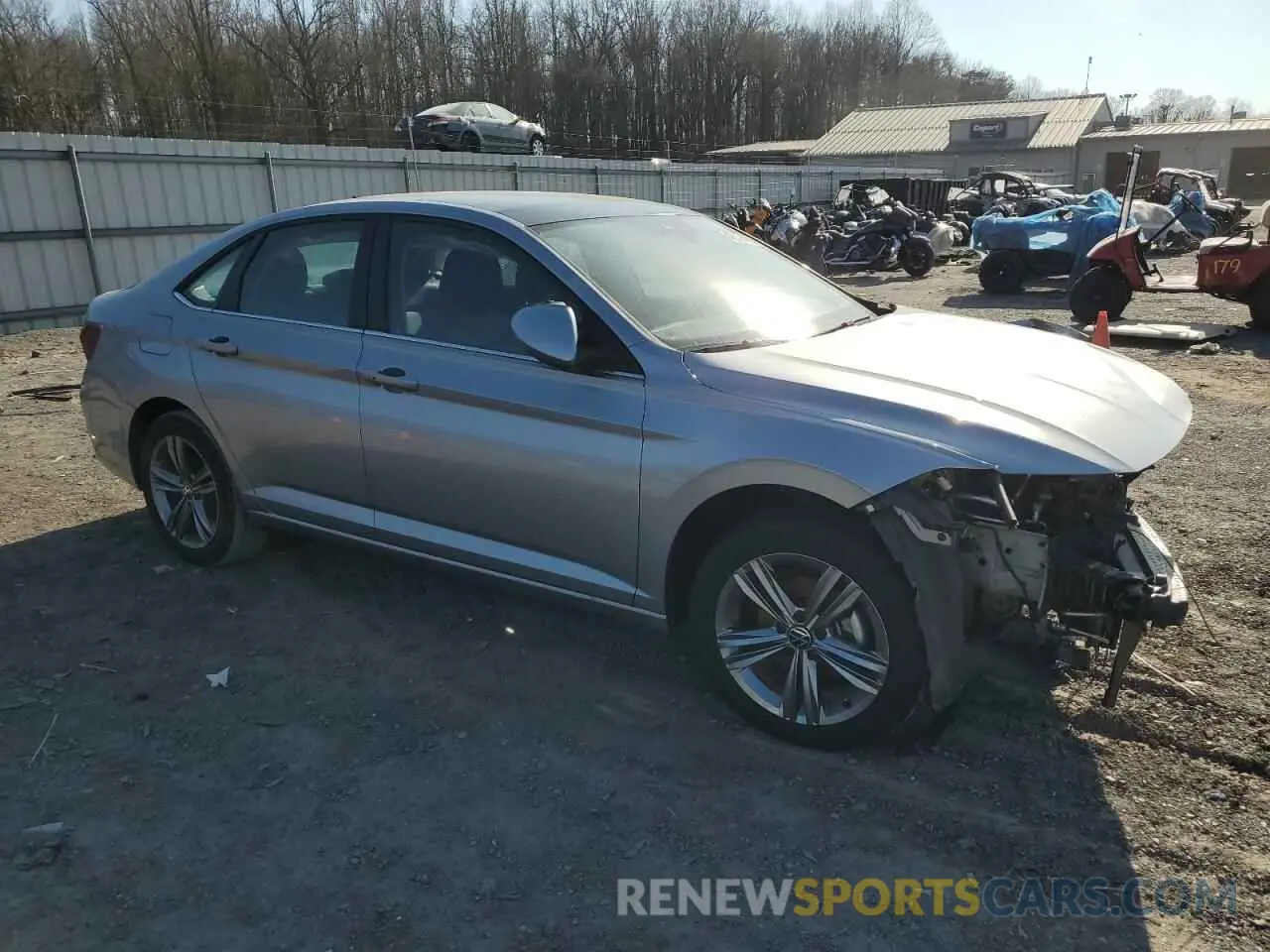 4 Photograph of a damaged car 3VW7M7BU1RM037366 VOLKSWAGEN JETTA 2024