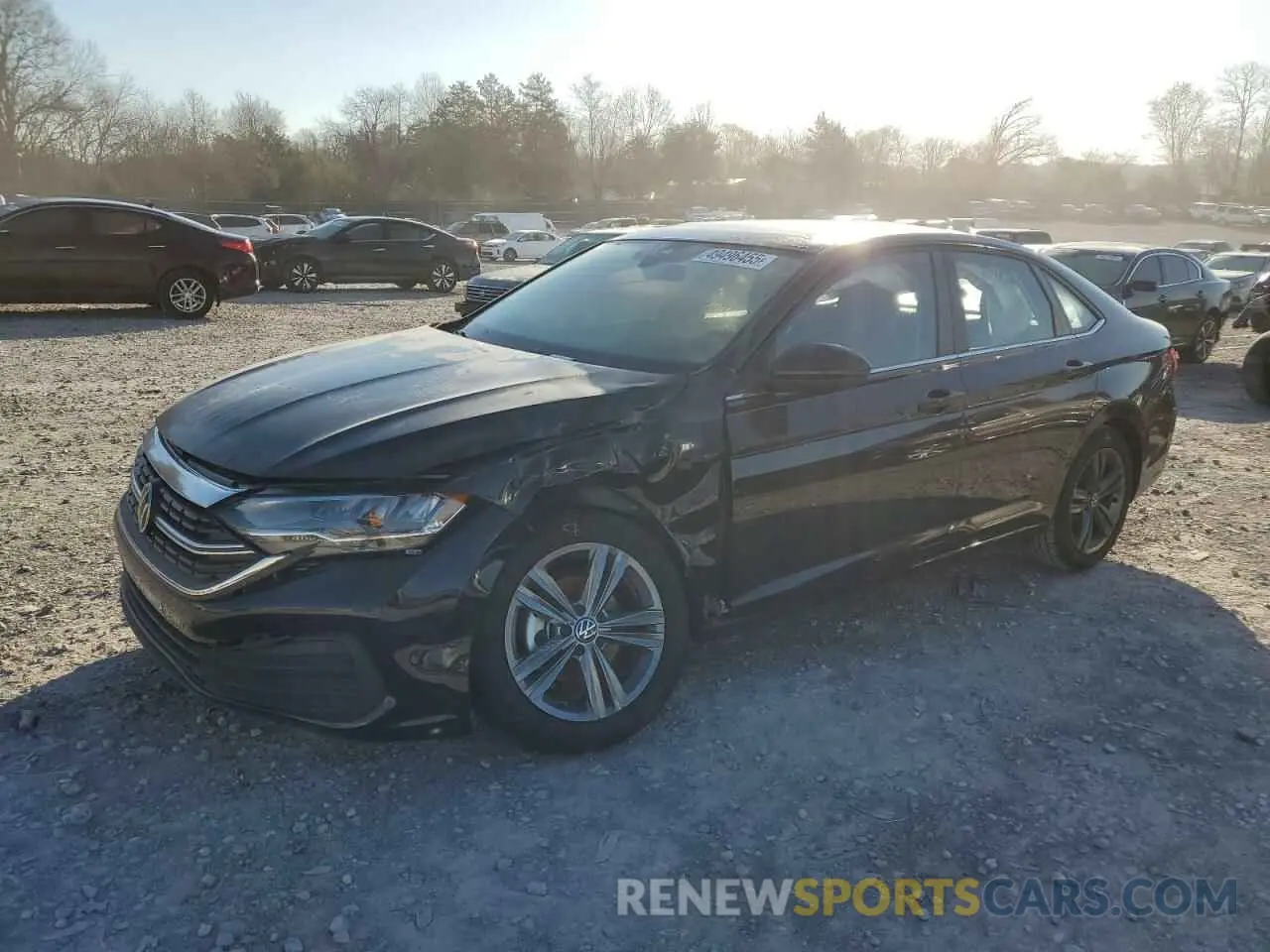 1 Photograph of a damaged car 3VW7M7BU1RM064647 VOLKSWAGEN JETTA 2024