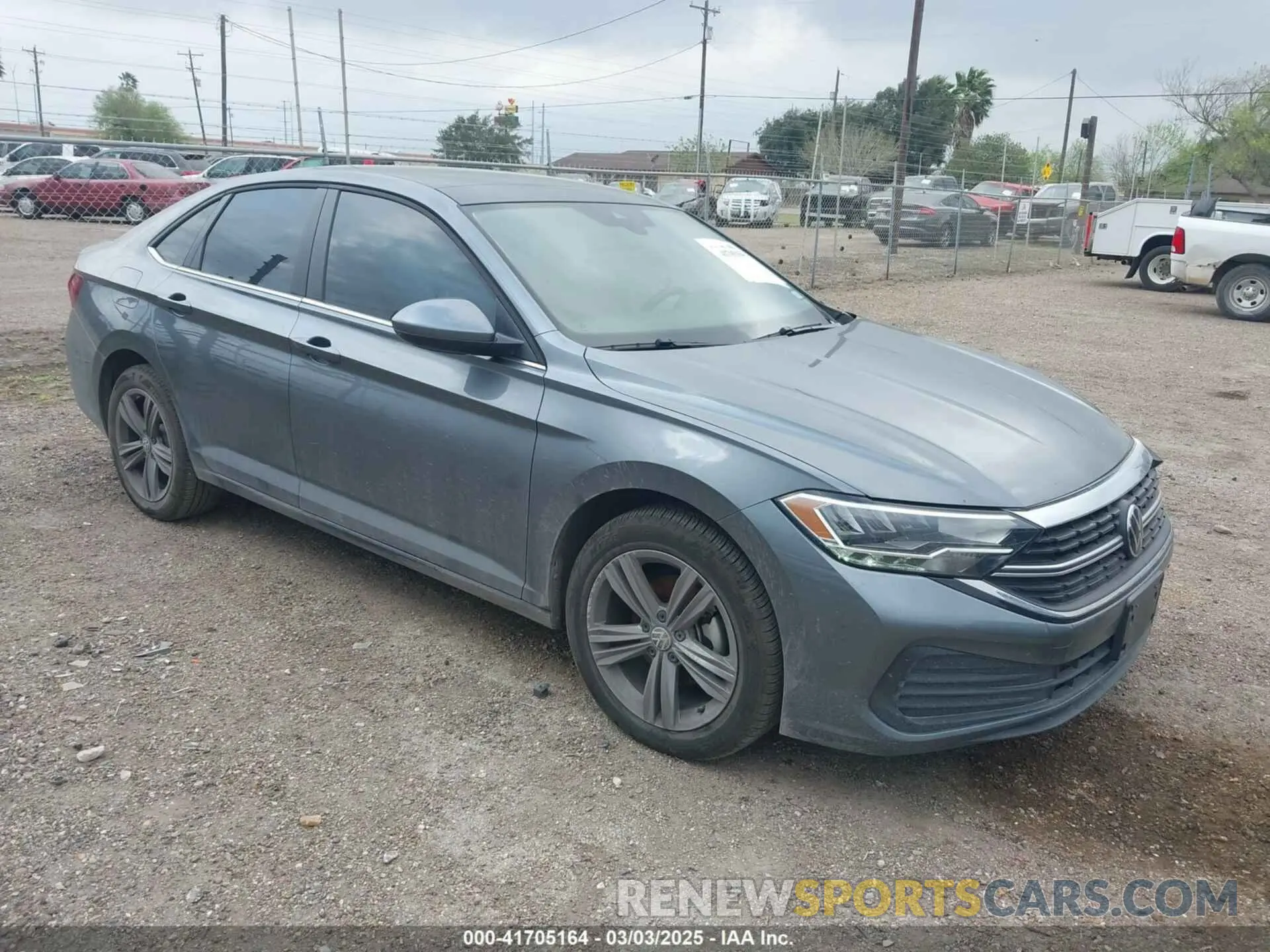 1 Photograph of a damaged car 3VW7M7BU1RM075258 VOLKSWAGEN JETTA 2024