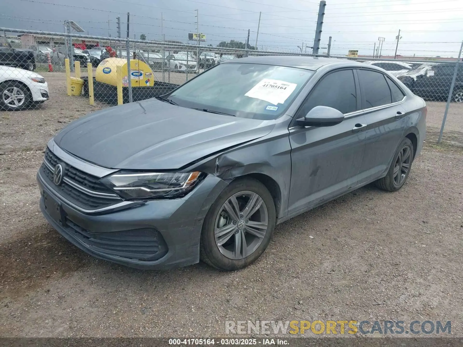 2 Photograph of a damaged car 3VW7M7BU1RM075258 VOLKSWAGEN JETTA 2024