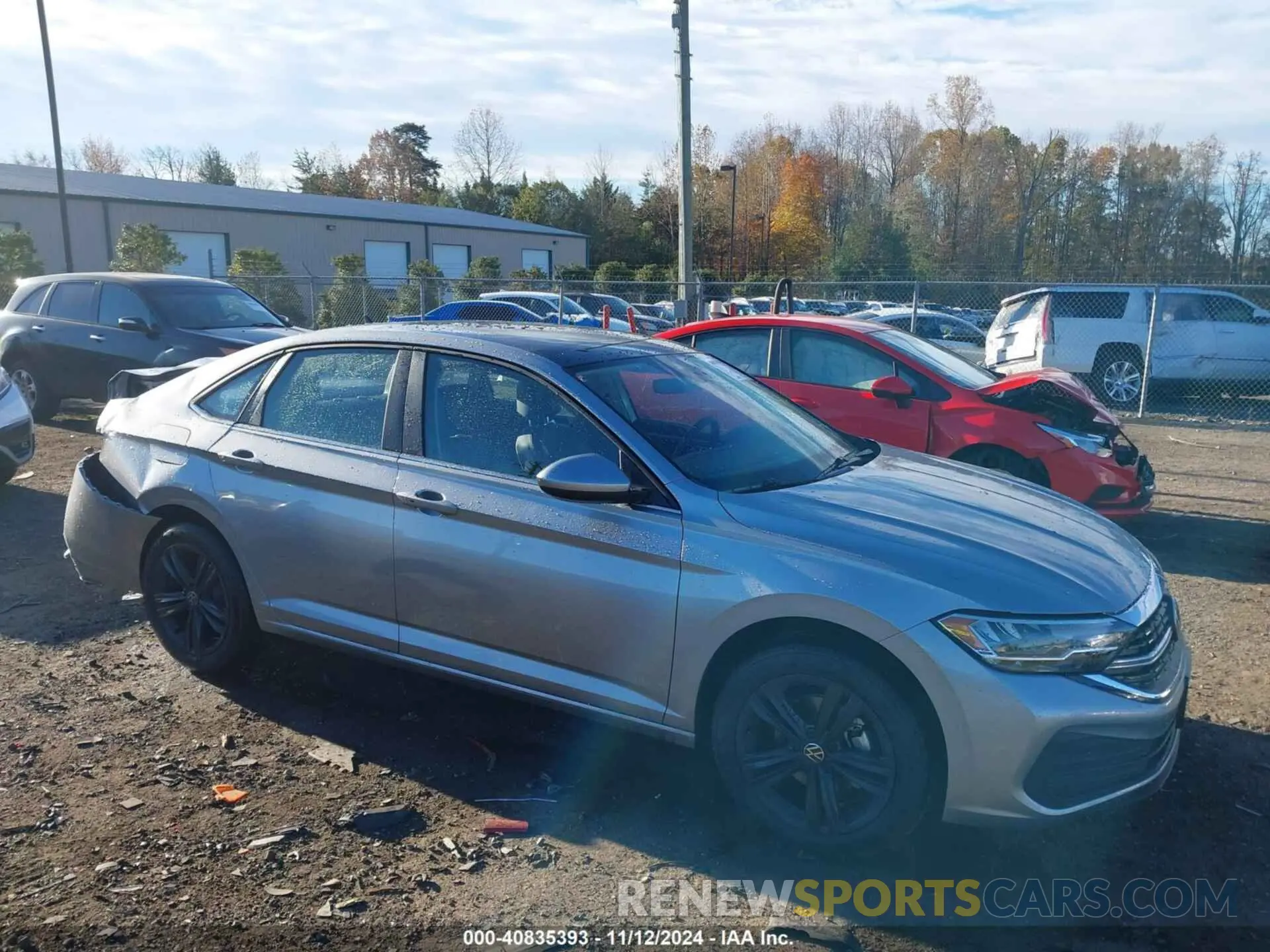1 Photograph of a damaged car 3VW7M7BU1RM081819 VOLKSWAGEN JETTA 2024