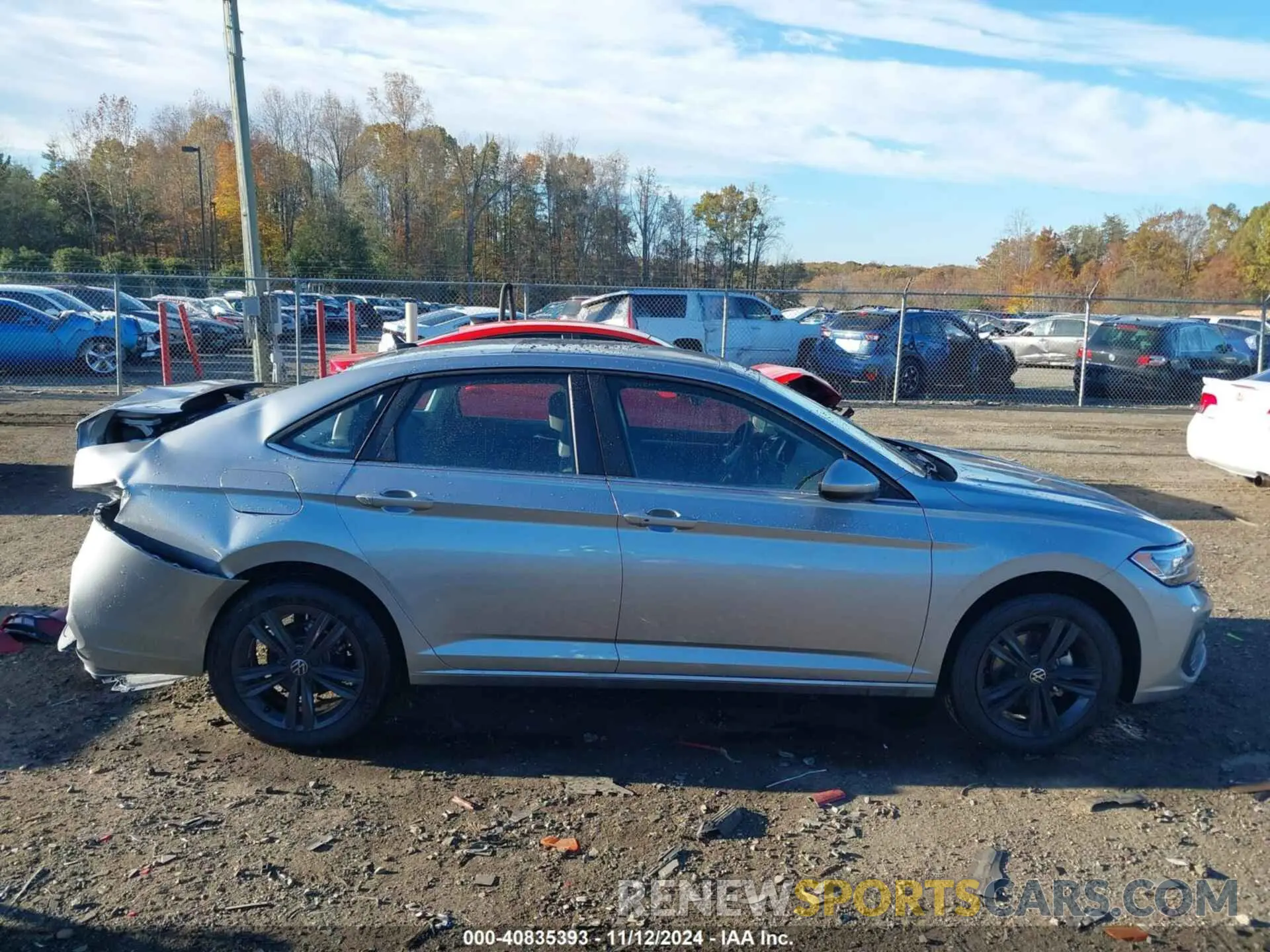 14 Photograph of a damaged car 3VW7M7BU1RM081819 VOLKSWAGEN JETTA 2024