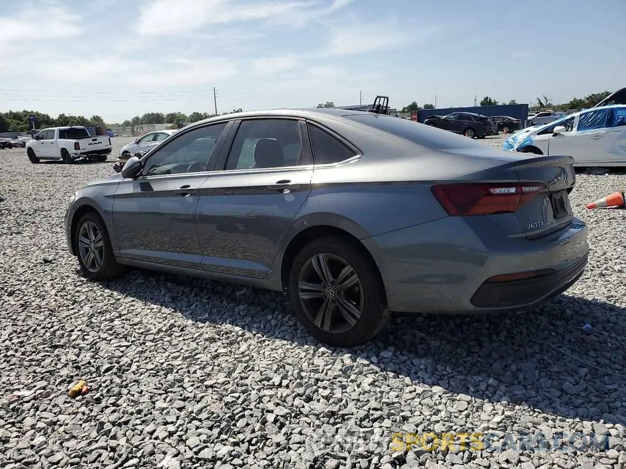 2 Photograph of a damaged car 3VW7M7BU2RM007230 VOLKSWAGEN JETTA 2024