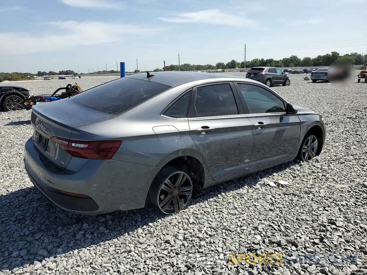 3 Photograph of a damaged car 3VW7M7BU2RM007230 VOLKSWAGEN JETTA 2024
