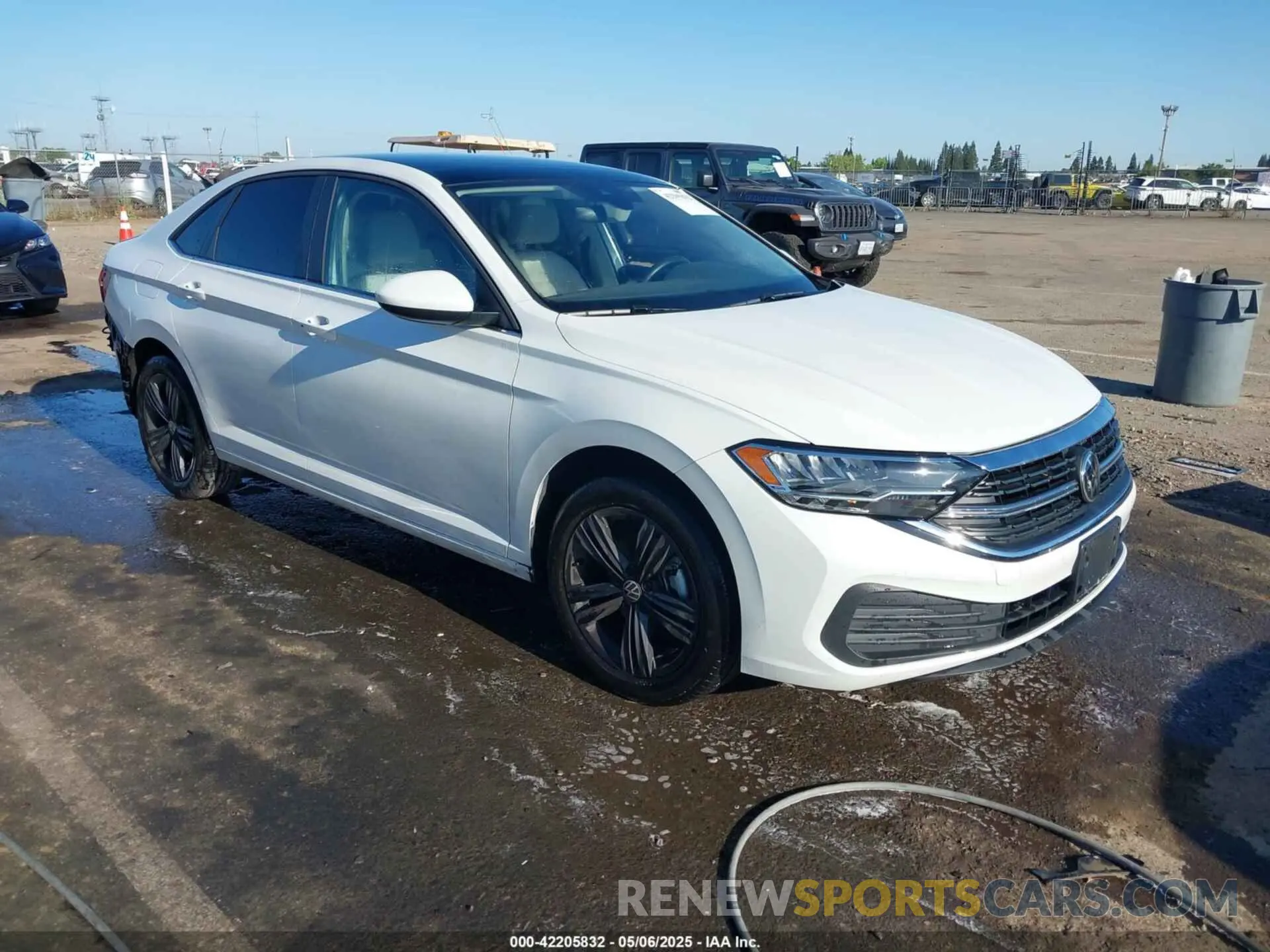 1 Photograph of a damaged car 3VW7M7BU2RM031902 VOLKSWAGEN JETTA 2024