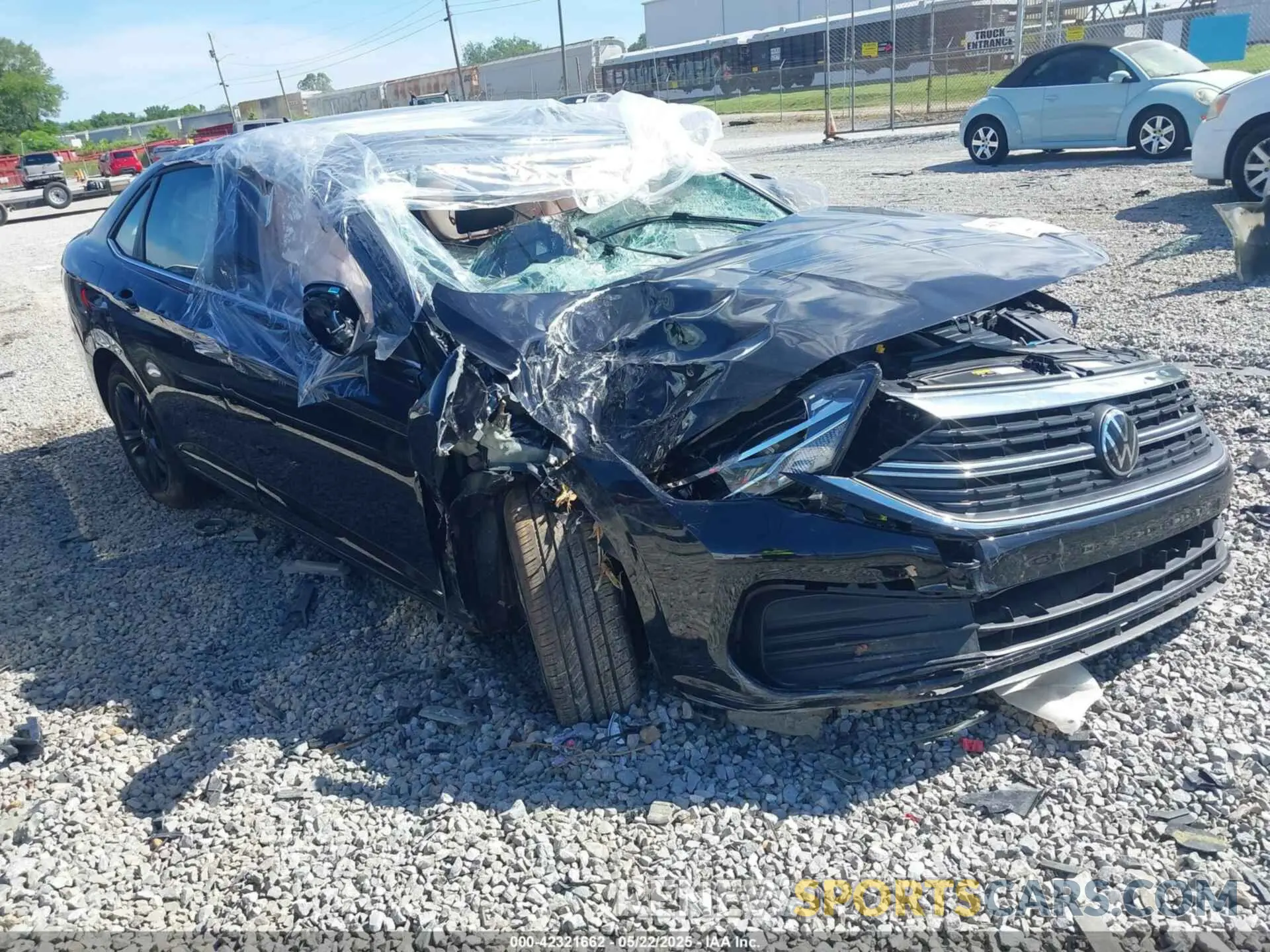 1 Photograph of a damaged car 3VW7M7BU3RM096290 VOLKSWAGEN JETTA 2024