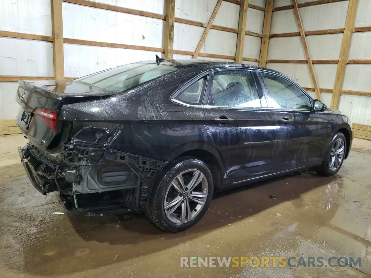 3 Photograph of a damaged car 3VW7M7BU4RM002286 VOLKSWAGEN JETTA 2024