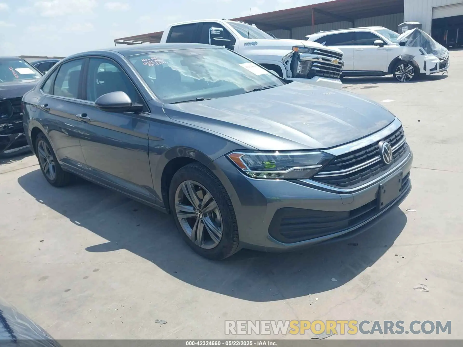 1 Photograph of a damaged car 3VW7M7BU4RM023946 VOLKSWAGEN JETTA 2024
