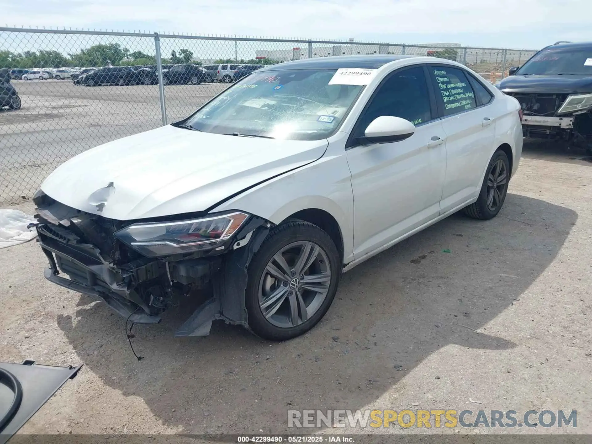 2 Photograph of a damaged car 3VW7M7BU4RM036051 VOLKSWAGEN JETTA 2024