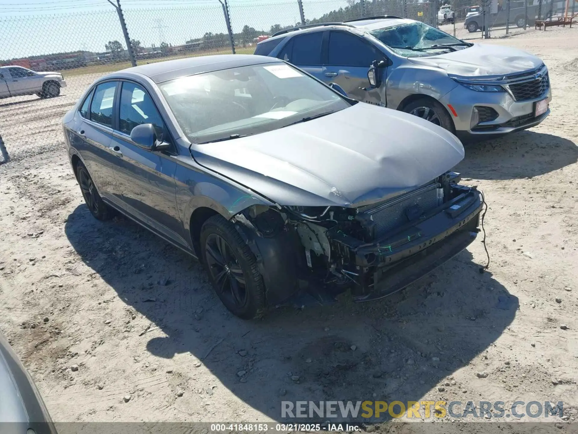 1 Photograph of a damaged car 3VW7M7BU4RM046014 VOLKSWAGEN JETTA 2024