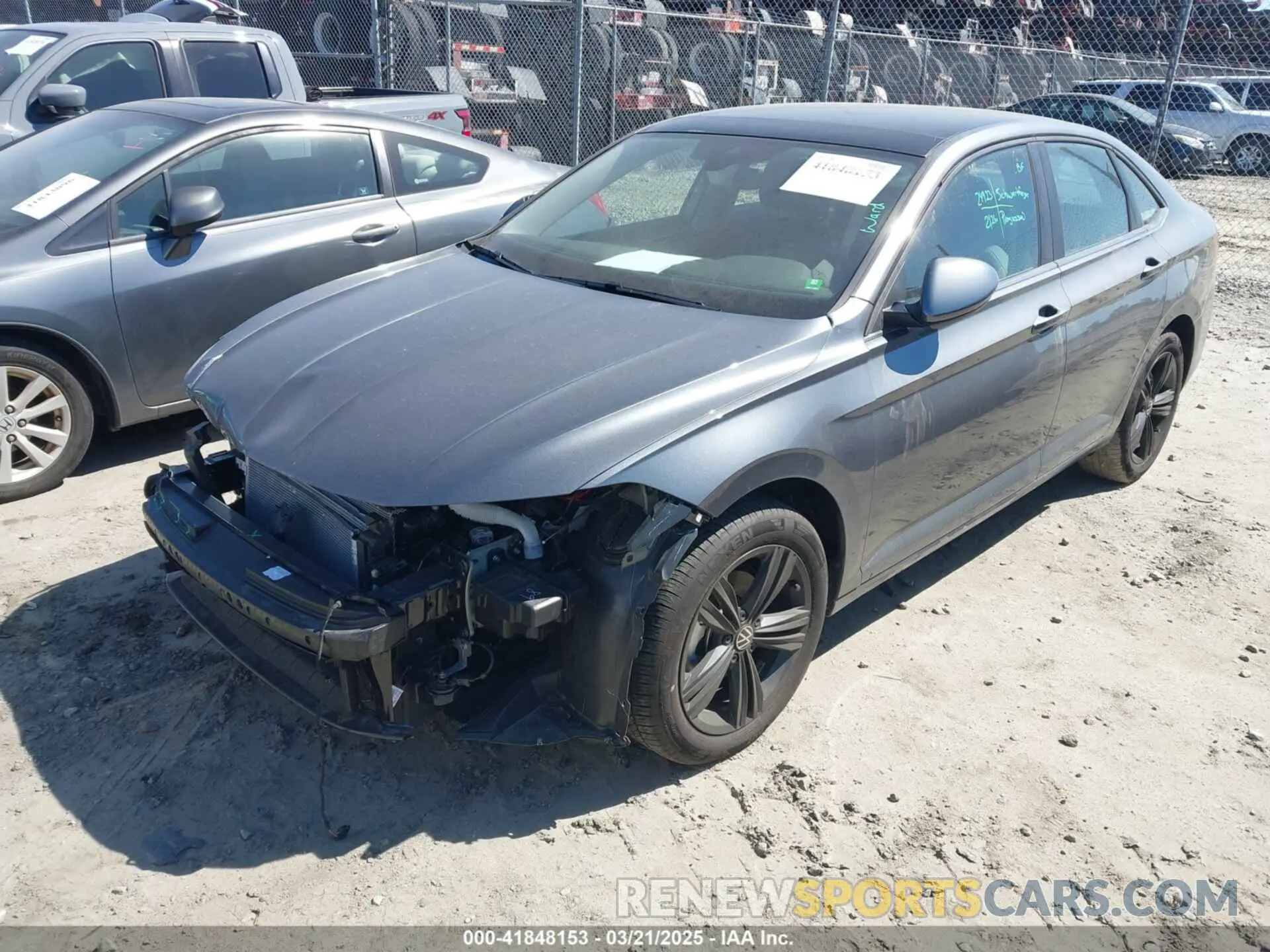 2 Photograph of a damaged car 3VW7M7BU4RM046014 VOLKSWAGEN JETTA 2024