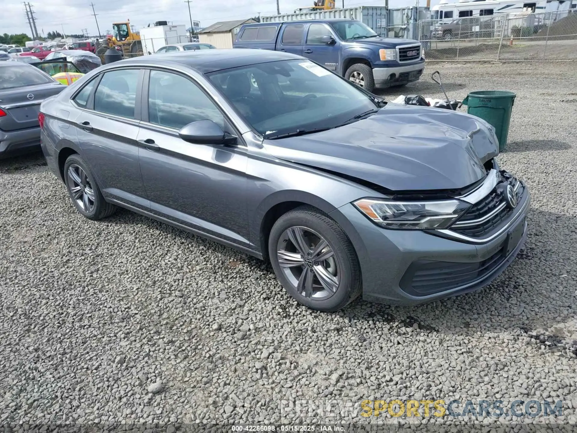 1 Photograph of a damaged car 3VW7M7BU4RM057045 VOLKSWAGEN JETTA 2024