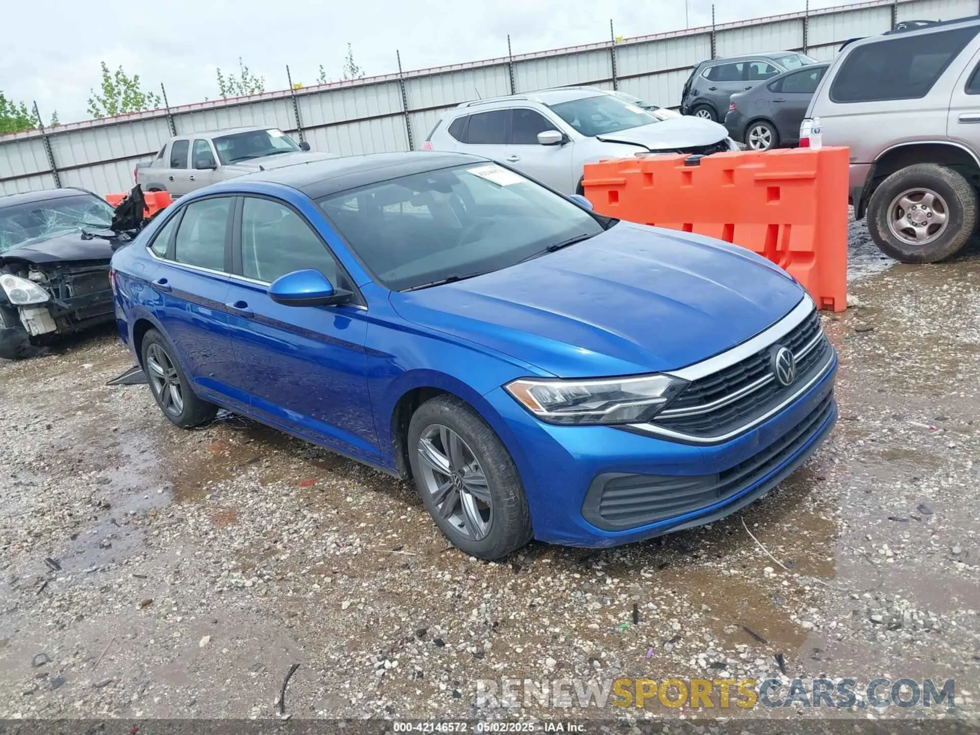 1 Photograph of a damaged car 3VW7M7BU4RM063881 VOLKSWAGEN JETTA 2024