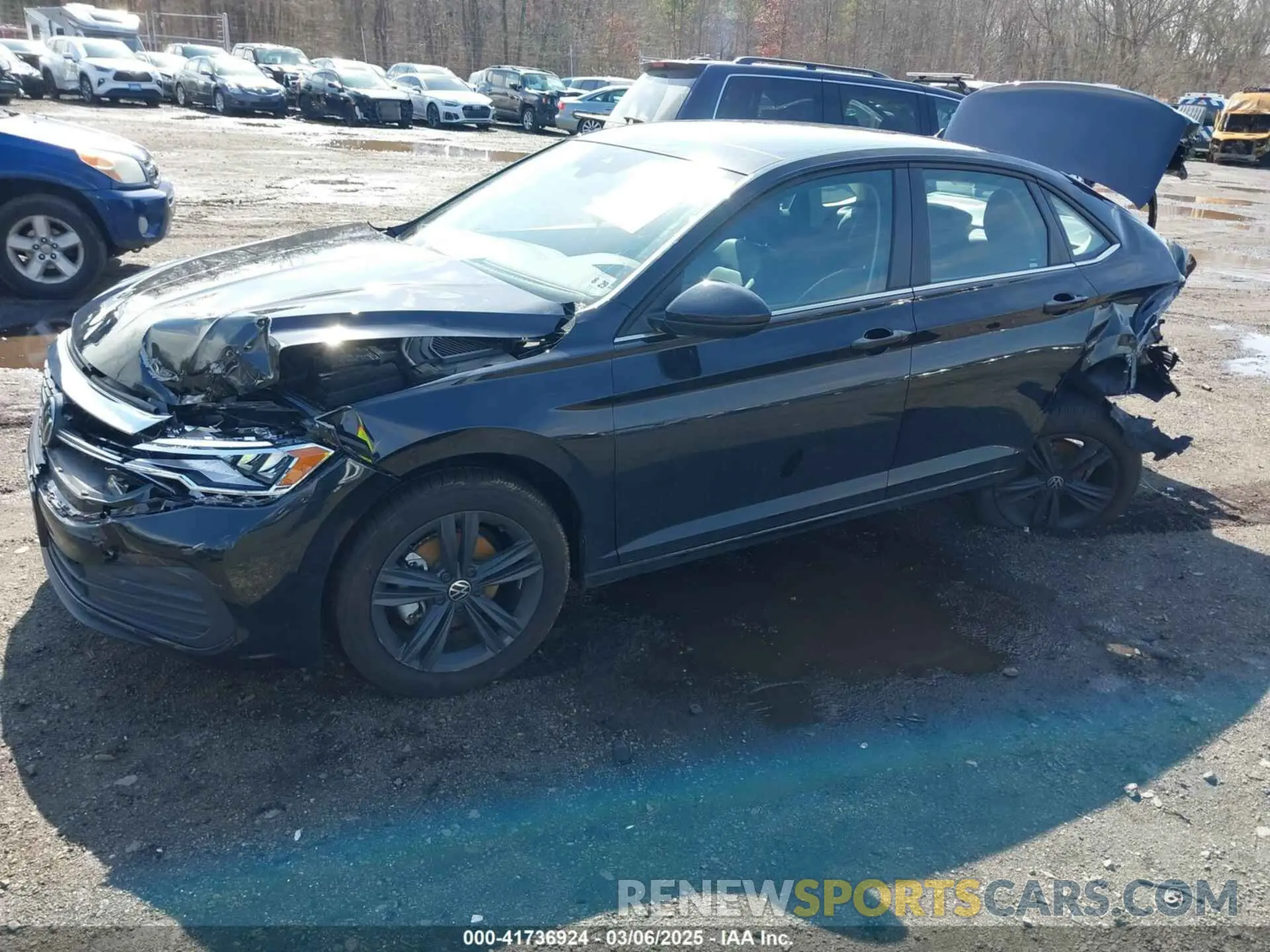 2 Photograph of a damaged car 3VW7M7BU4RM071463 VOLKSWAGEN JETTA 2024