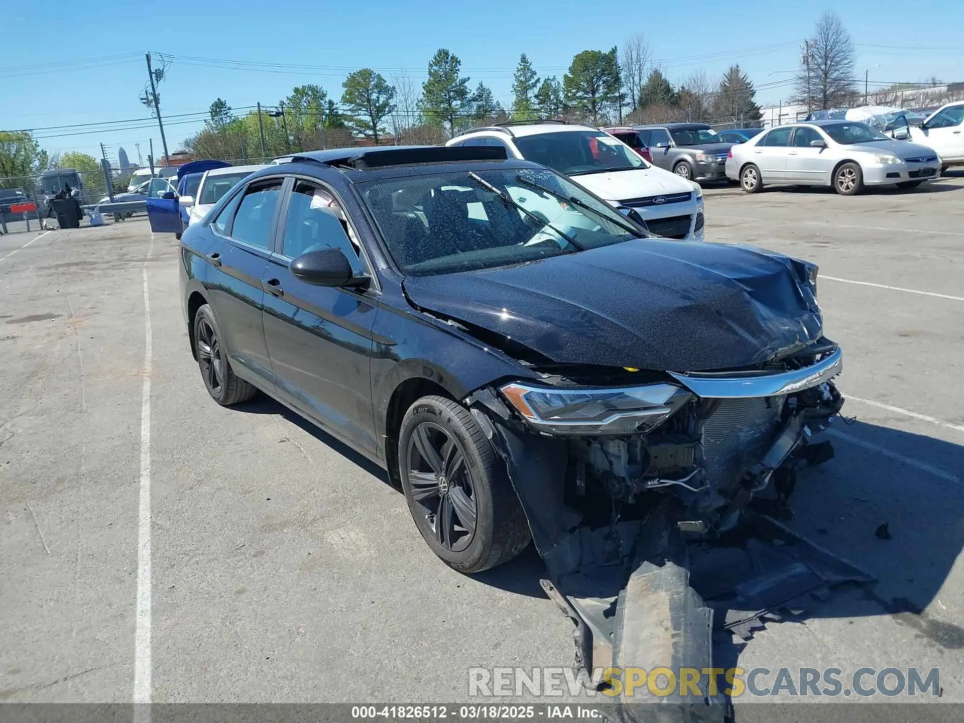 1 Photograph of a damaged car 3VW7M7BU6RM012771 VOLKSWAGEN JETTA 2024