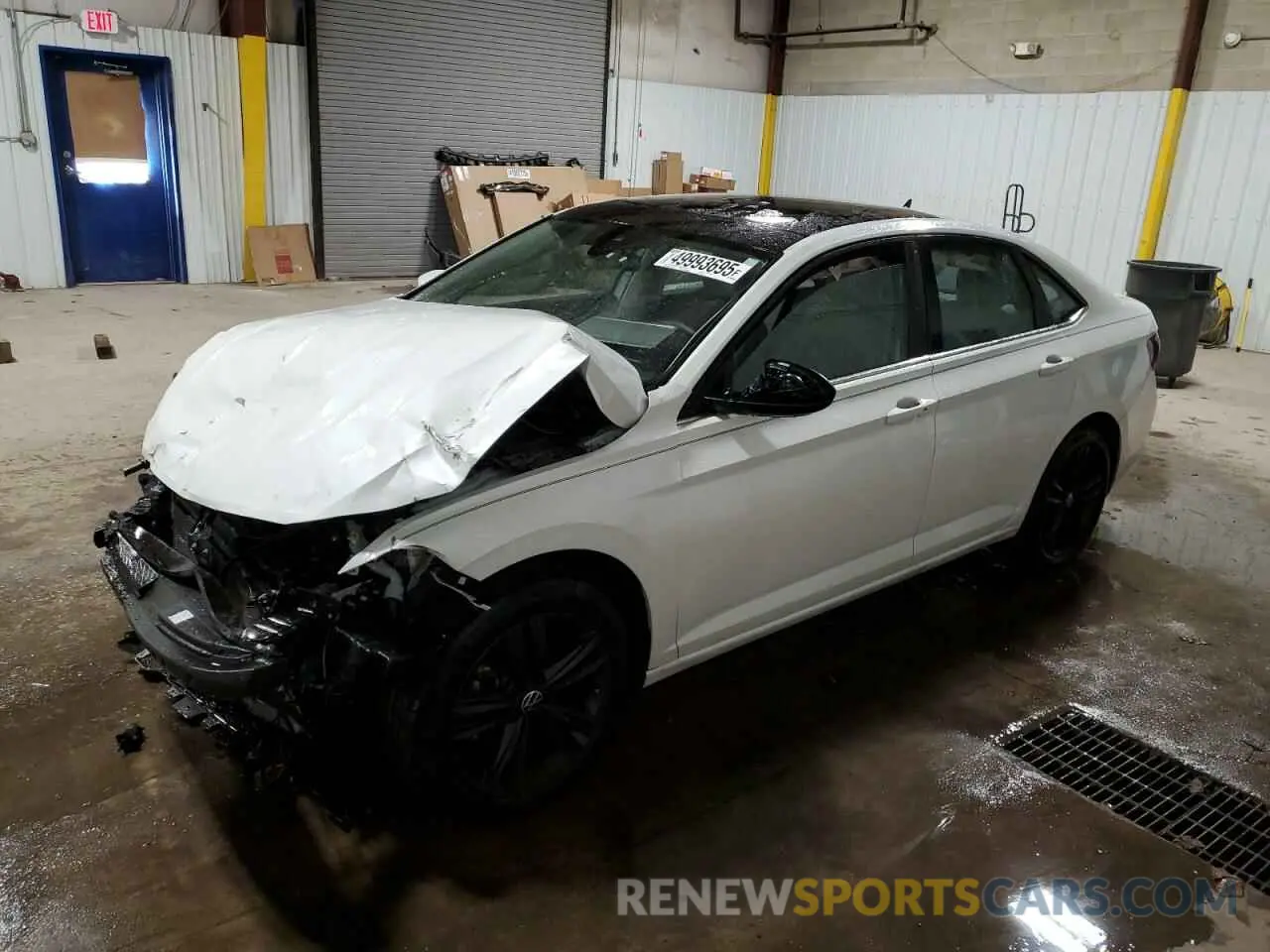 1 Photograph of a damaged car 3VW7M7BU6RM030347 VOLKSWAGEN JETTA 2024