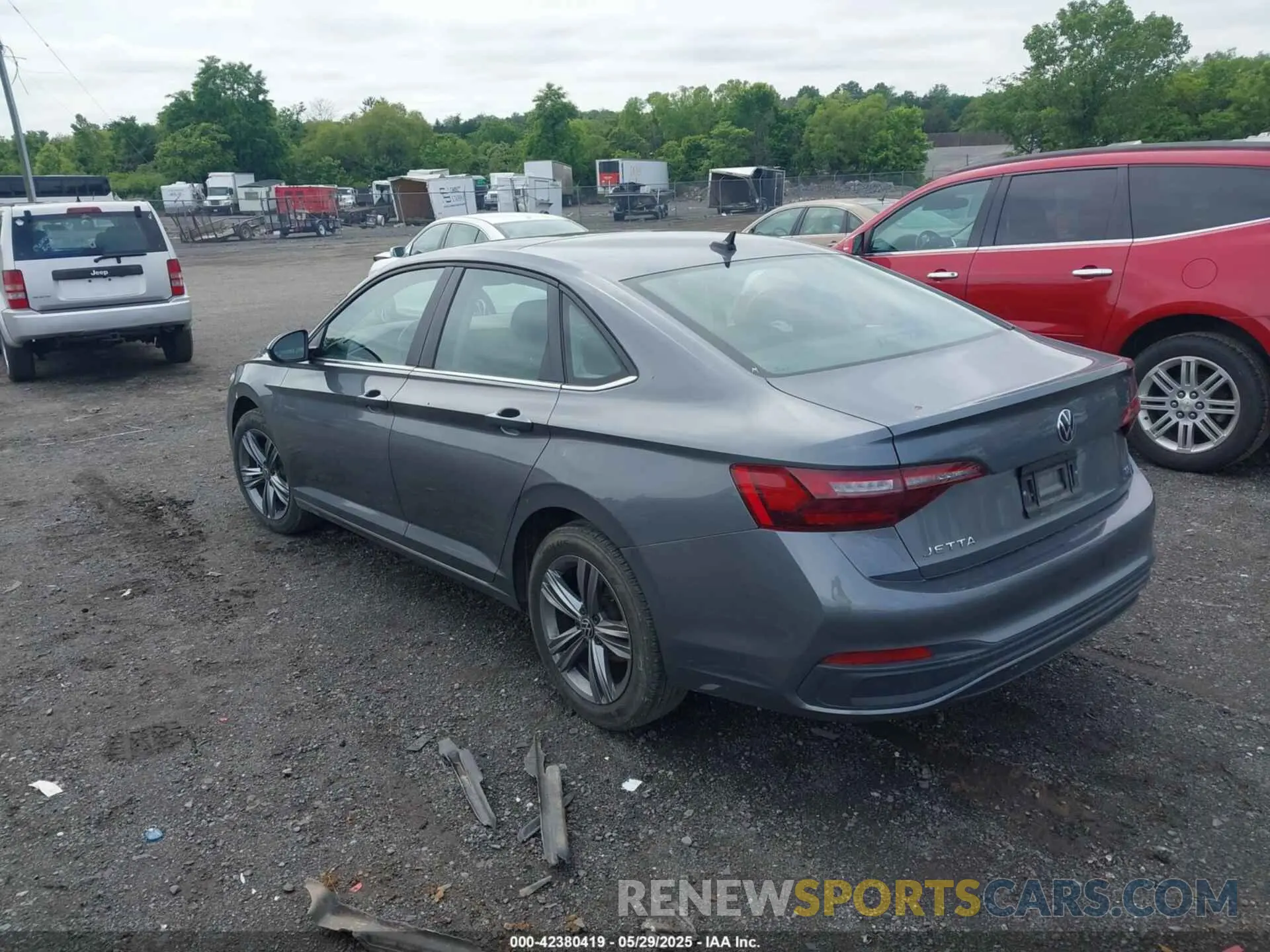 3 Photograph of a damaged car 3VW7M7BU6RM040781 VOLKSWAGEN JETTA 2024