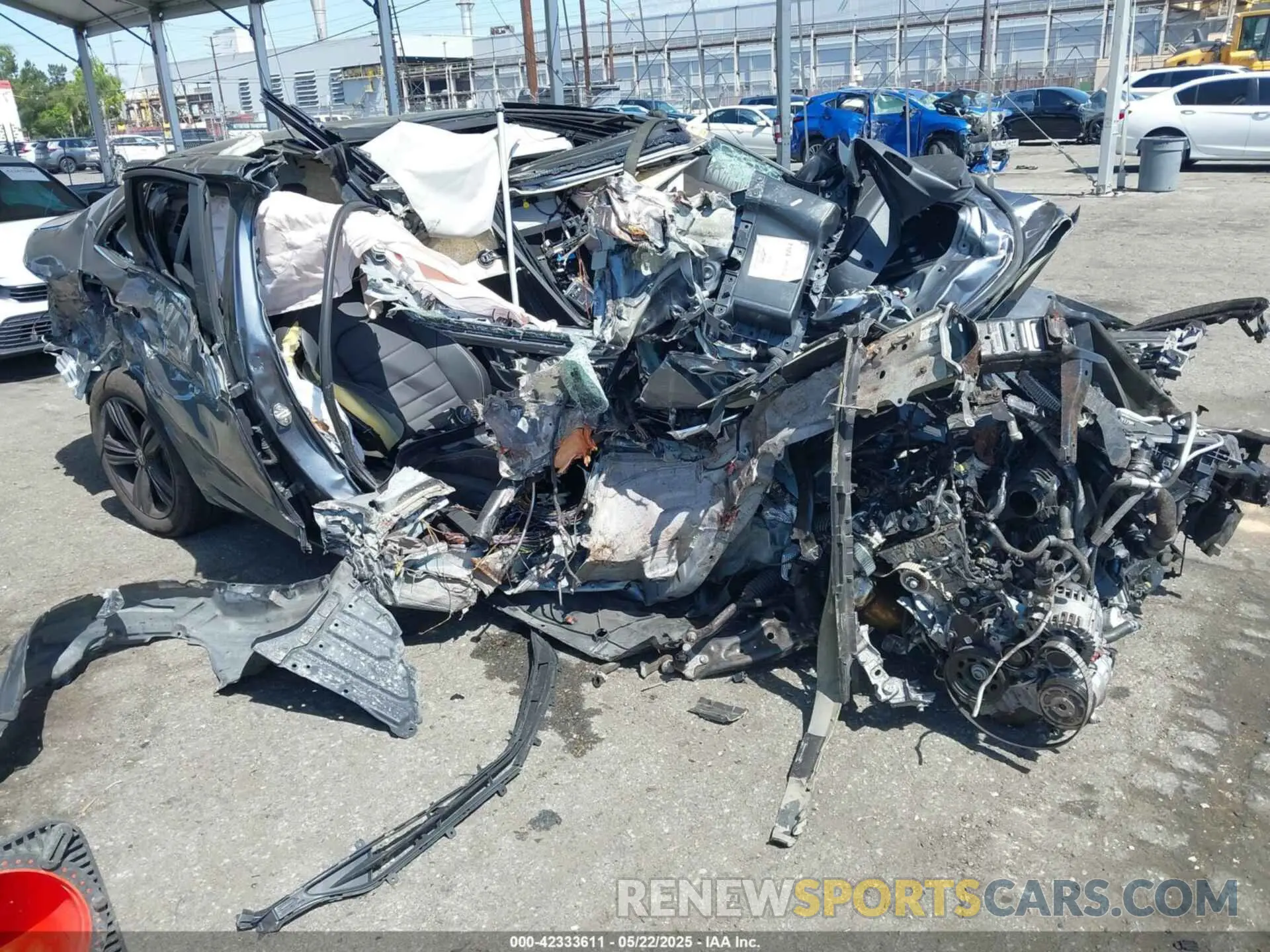 1 Photograph of a damaged car 3VW7M7BU6RM056513 VOLKSWAGEN JETTA 2024