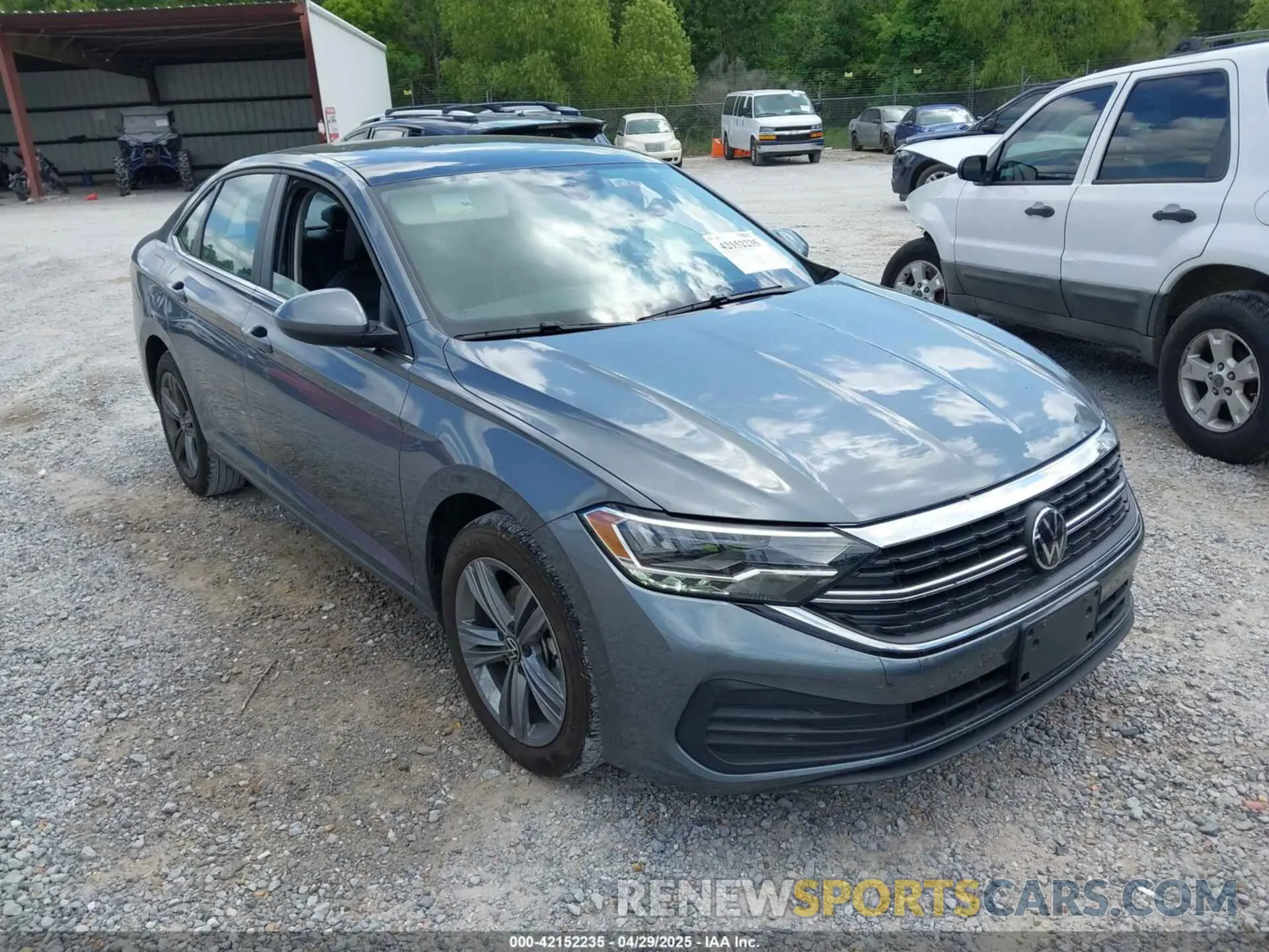 1 Photograph of a damaged car 3VW7M7BU6RM072680 VOLKSWAGEN JETTA 2024