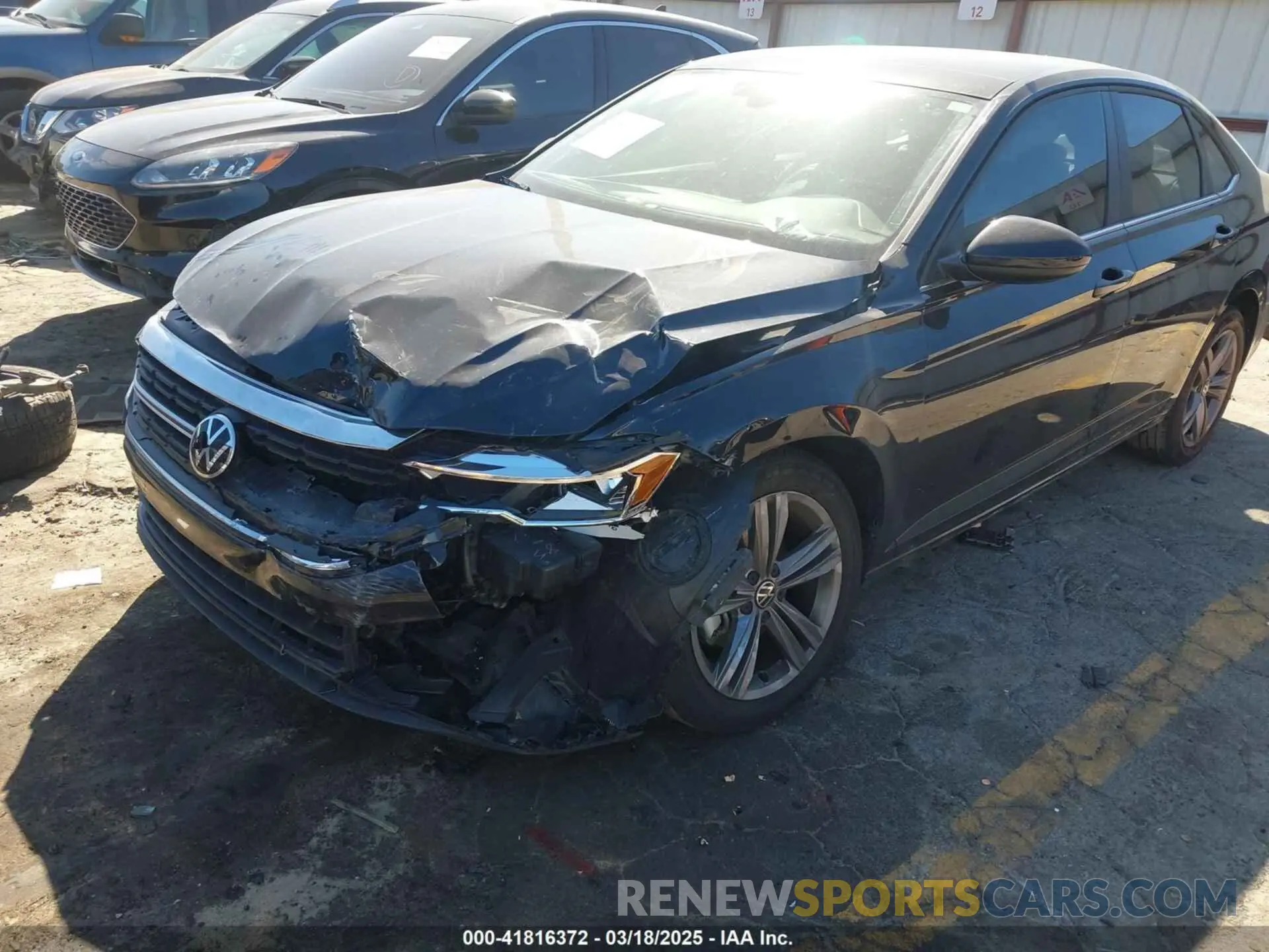 6 Photograph of a damaged car 3VW7M7BU7RM001519 VOLKSWAGEN JETTA 2024