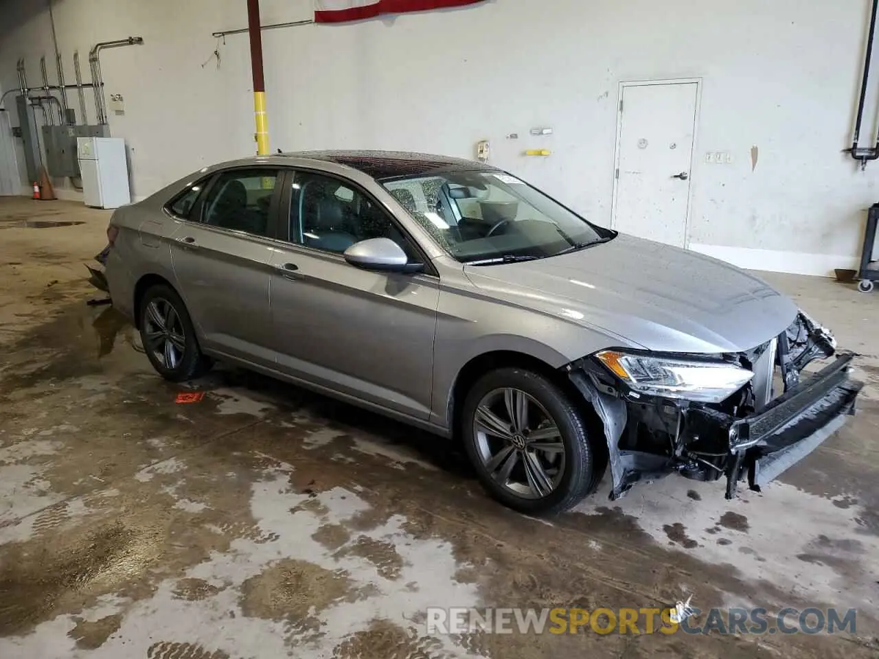 4 Photograph of a damaged car 3VW7M7BU7RM034939 VOLKSWAGEN JETTA 2024
